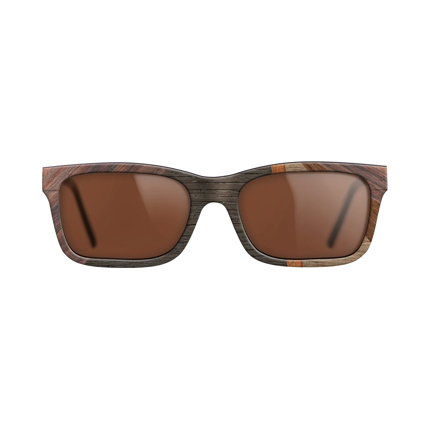 Fumed Oak,Koa,Wenge,Walnut: Straight Grain,Rosewood Reconstituted: Fractal - The Sage - Rectangle - 1807 - SIRIS wood optic