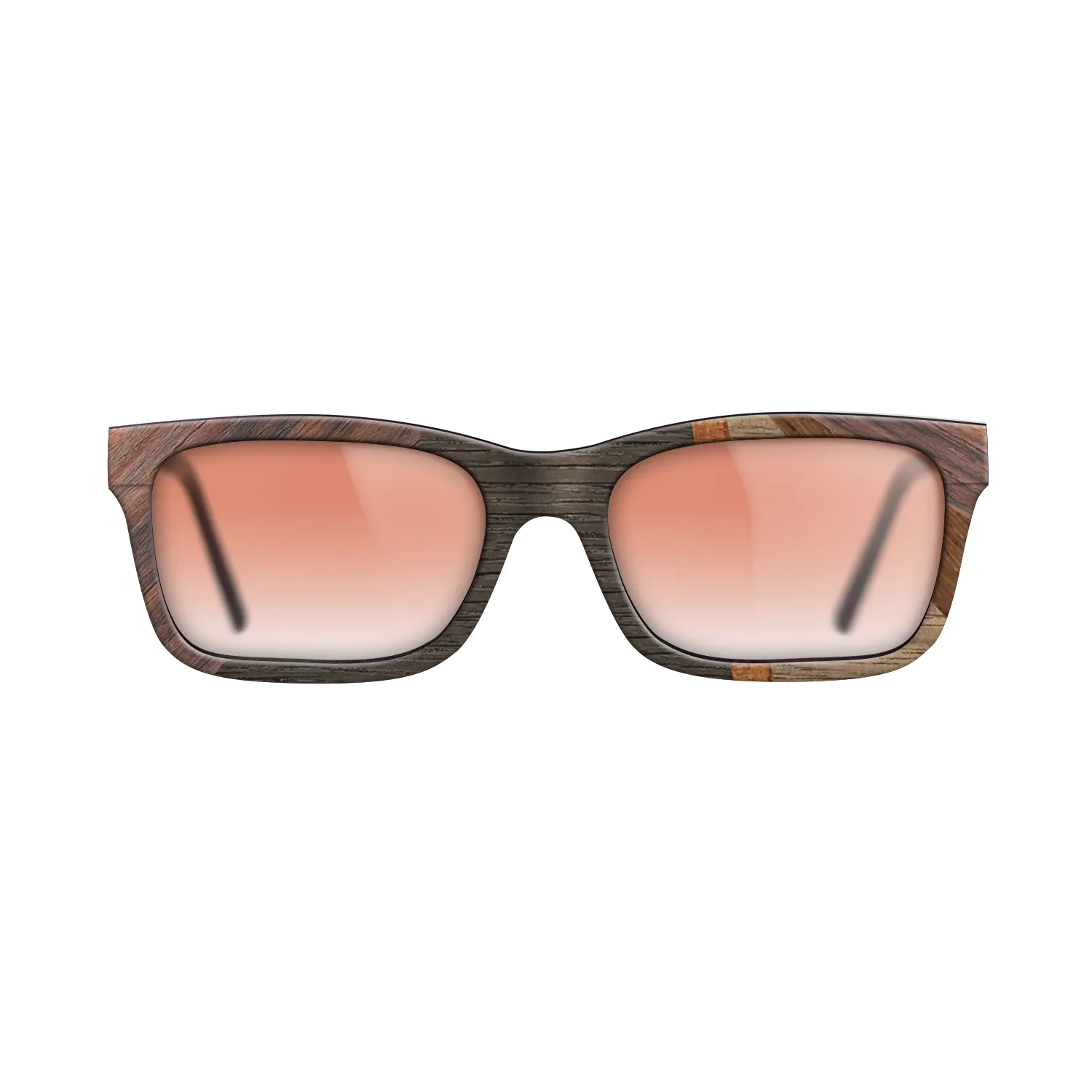 Fumed Oak,Koa,Wenge,Walnut: Straight Grain,Rosewood Reconstituted: Fractal - The Sage - Rectangle - 1807 - SIRIS wood optic