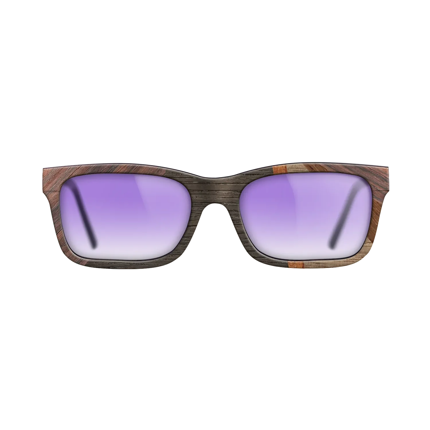 Fumed Oak,Koa,Wenge,Walnut: Straight Grain,Rosewood Reconstituted: Fractal - The Sage - Rectangle - 1807 - SIRIS wood optic