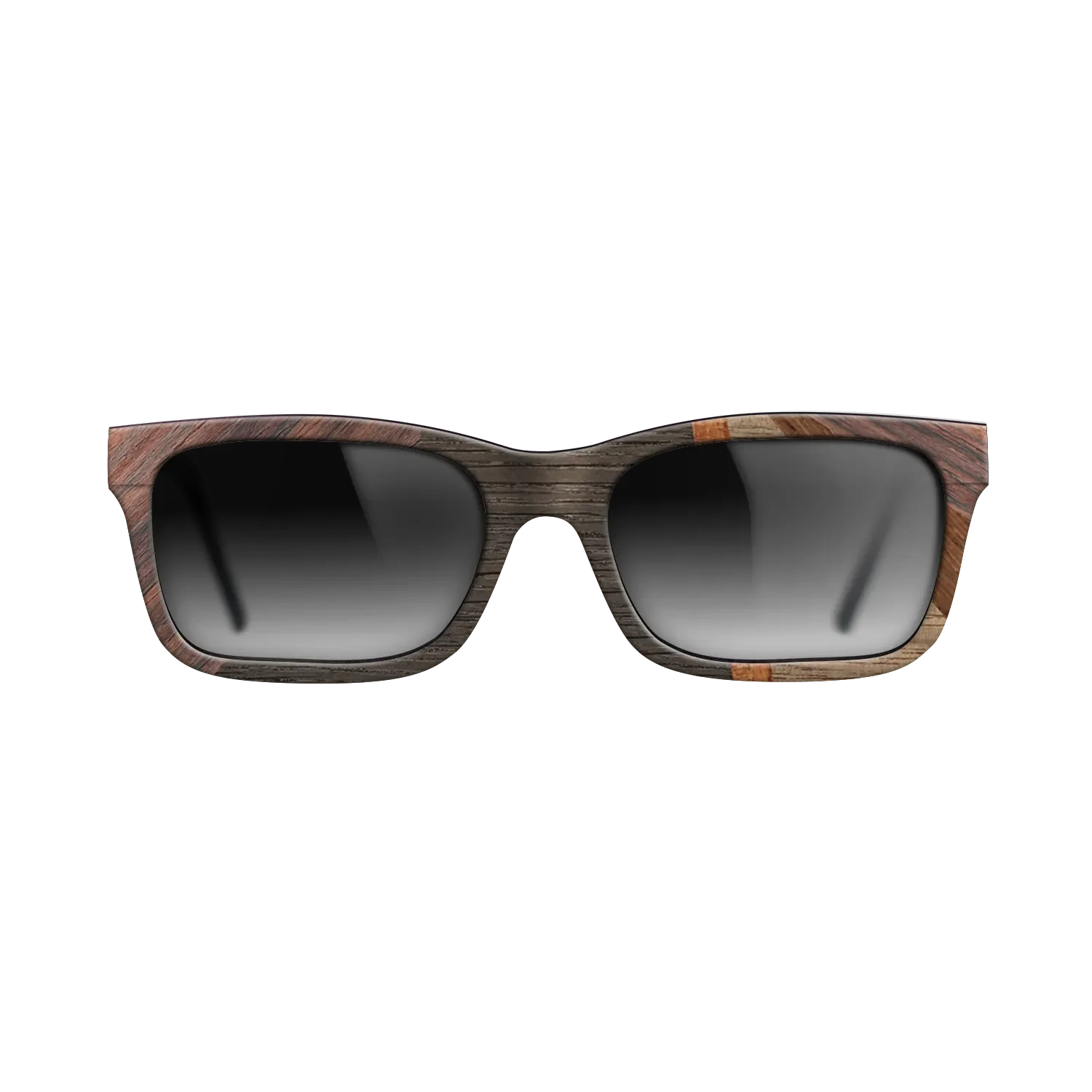 Fumed Oak,Koa,Wenge,Walnut: Straight Grain,Rosewood Reconstituted: Fractal - The Sage - Rectangle - 1807 - SIRIS wood optic
