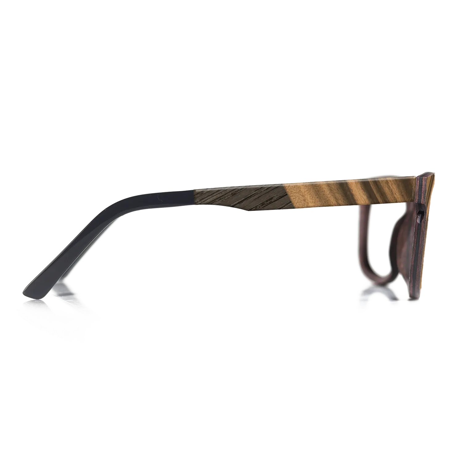 Fumed Oak,Louro Preto: Angle Cut - The Maiden - Cat - SIRIS wood optic