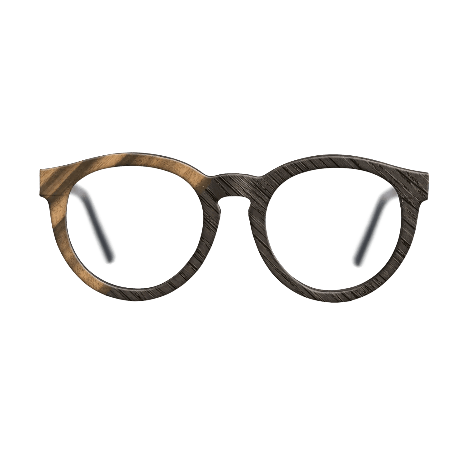 Fumed Oak,Louro Preto: Angle Cut - The Rebel - Round - SIRIS wood optic