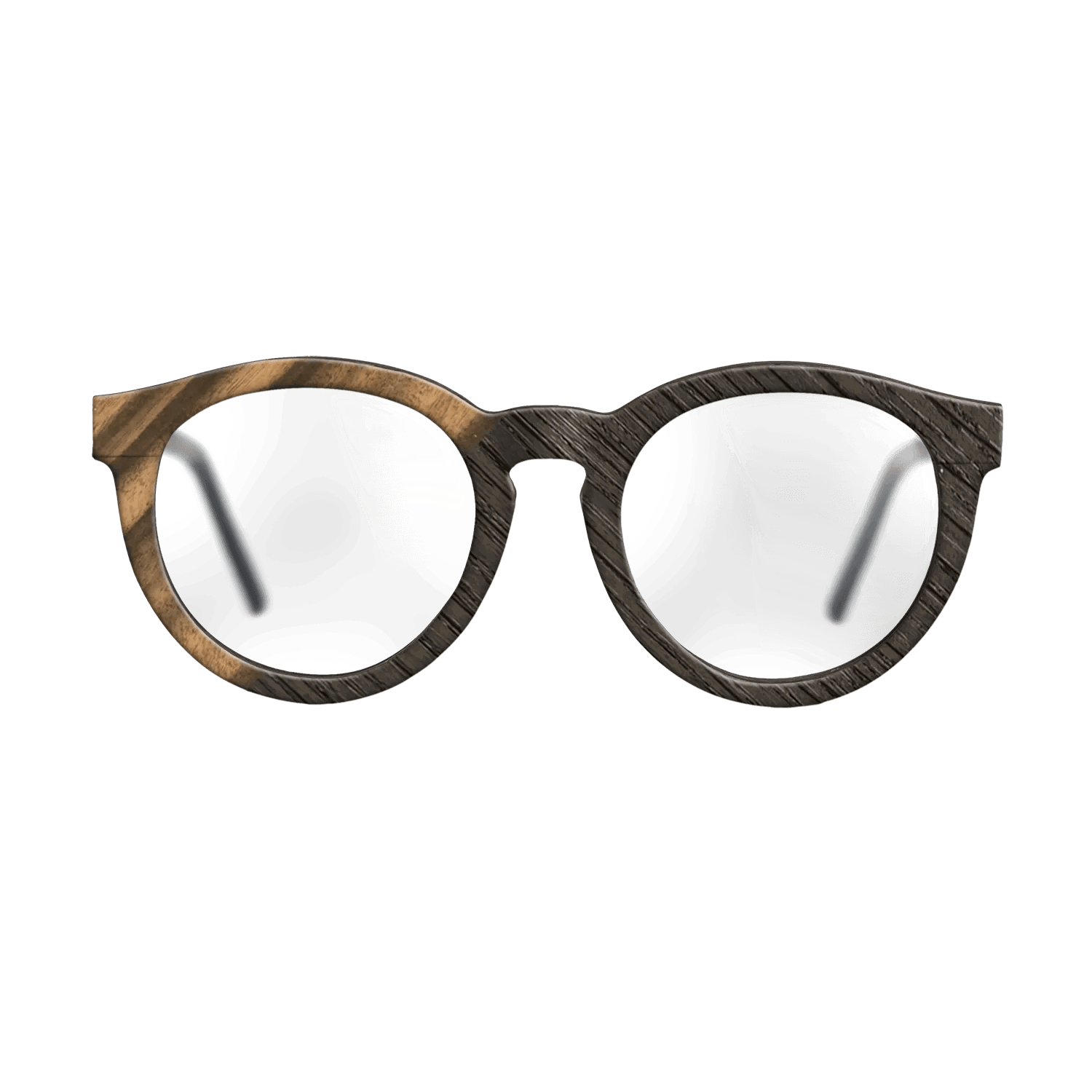 Fumed Oak,Louro Preto: Angle Cut - The Rebel - Round - SIRIS wood optic