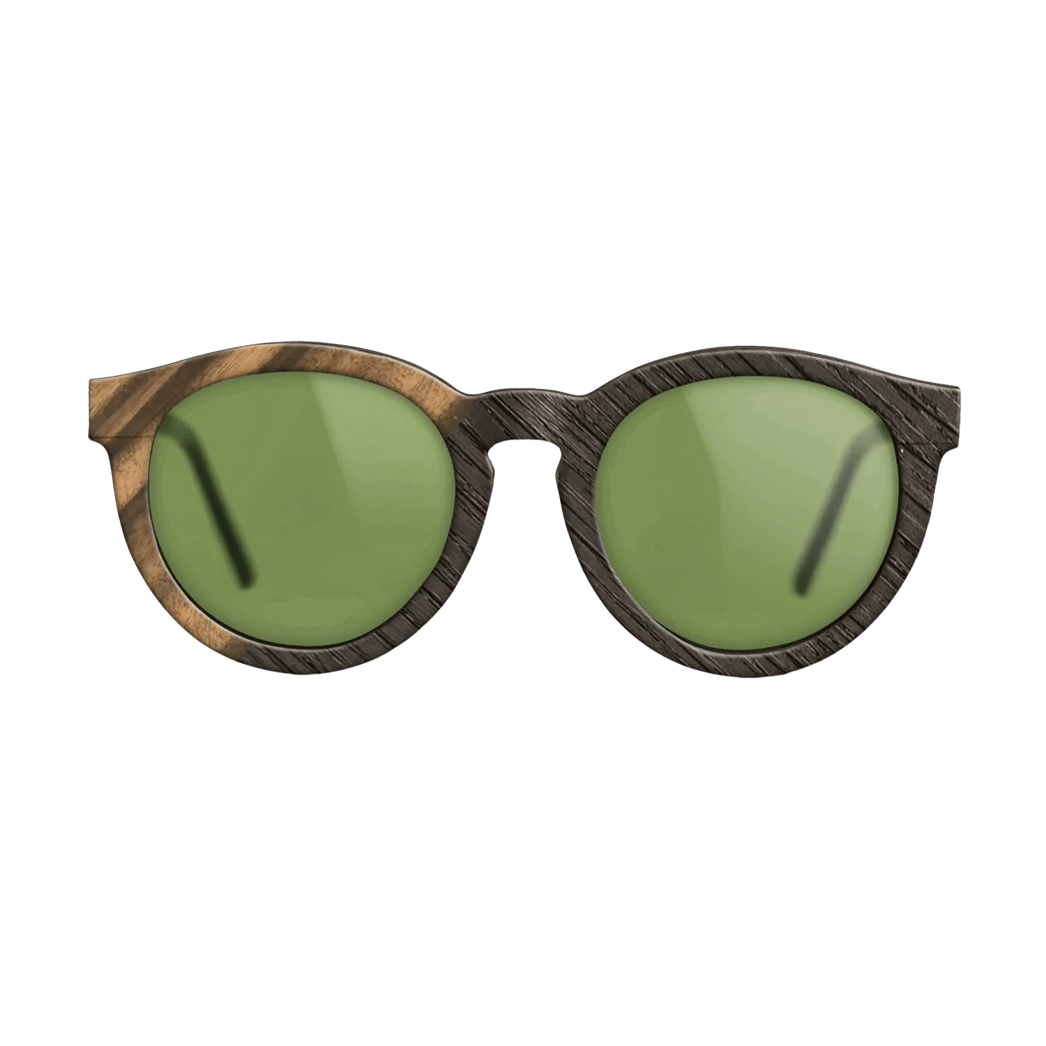 Fumed Oak,Louro Preto: Angle Cut - The Rebel - Round - SIRIS wood optic