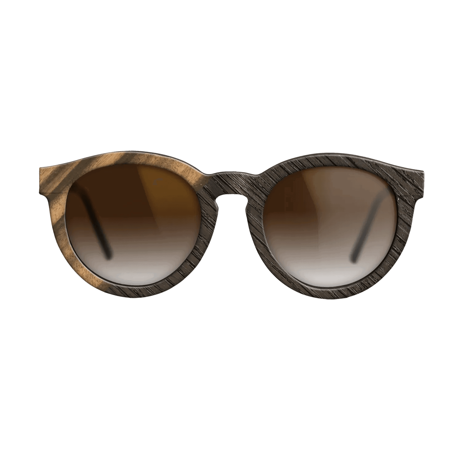 Fumed Oak,Louro Preto: Angle Cut - The Rebel - Round - SIRIS wood optic