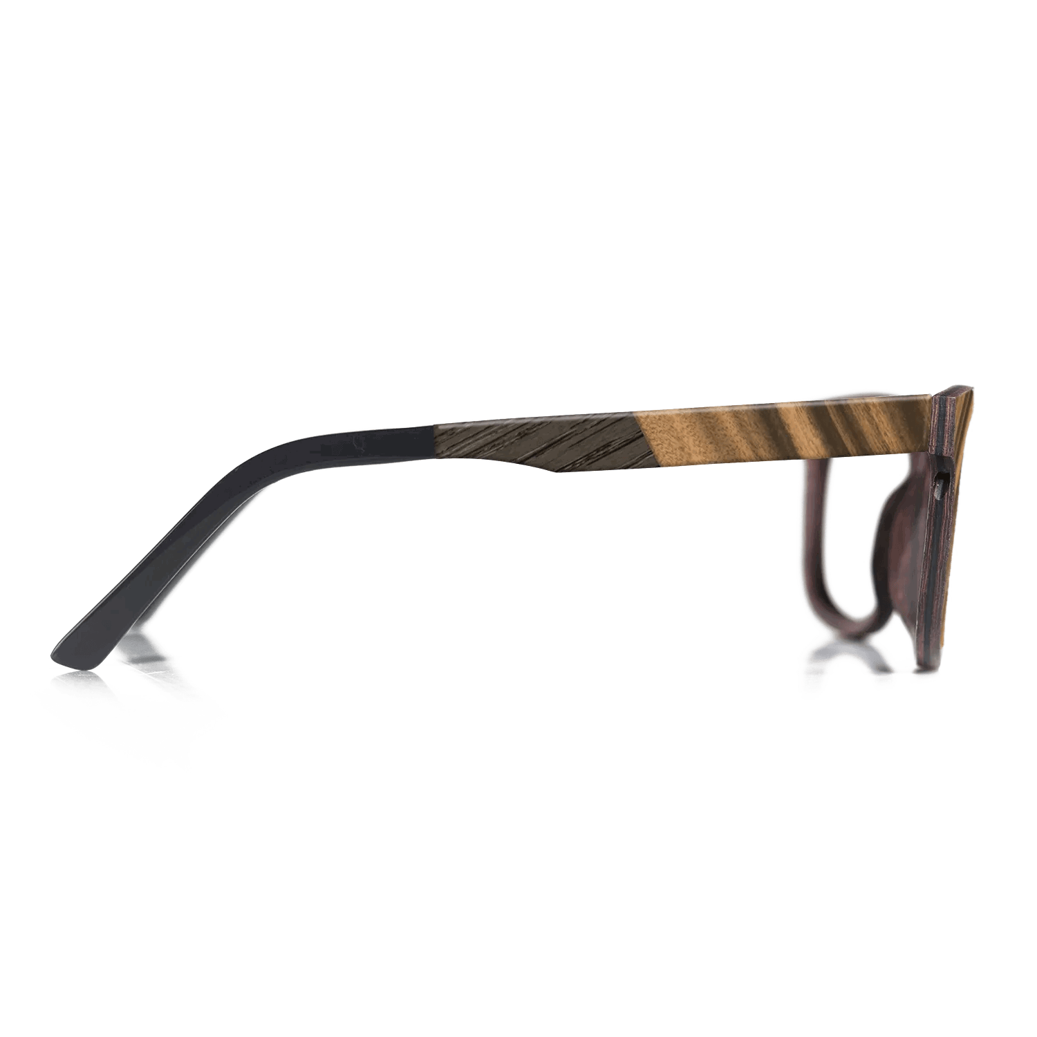 Fumed Oak,Louro Preto: Angle Cut - The Sage - Block - SIRIS wood optic