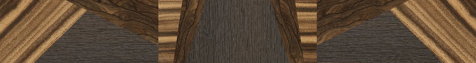 Fumed Oak,Louro Preto,Ziricote Dark Quartered: Recursive - The Maiden - Cat - 2024 - SIRIS wood optic