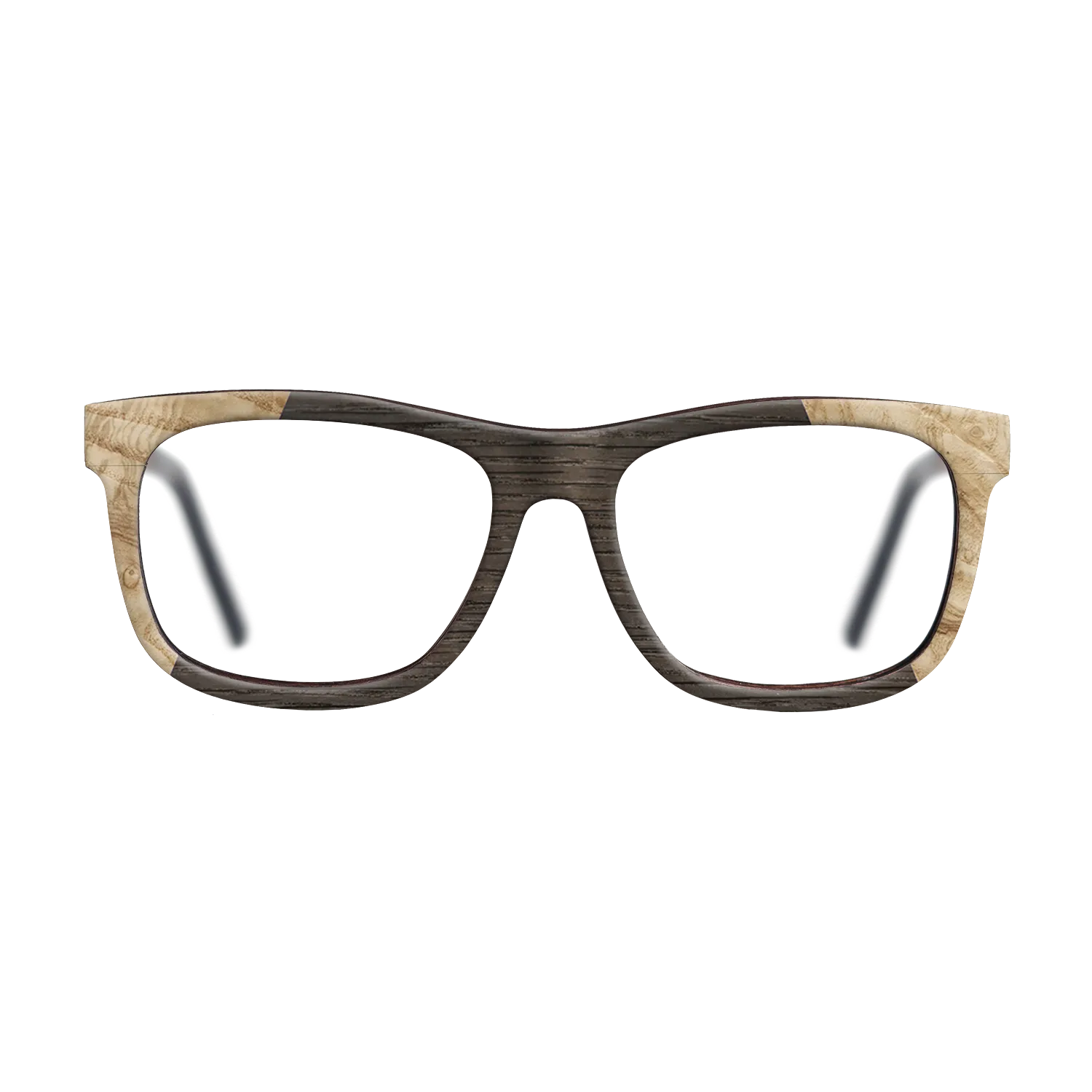 Fumed Oak,Olive Burl: Angle Cut - The Hero - Square - 923 - SIRIS wood optic