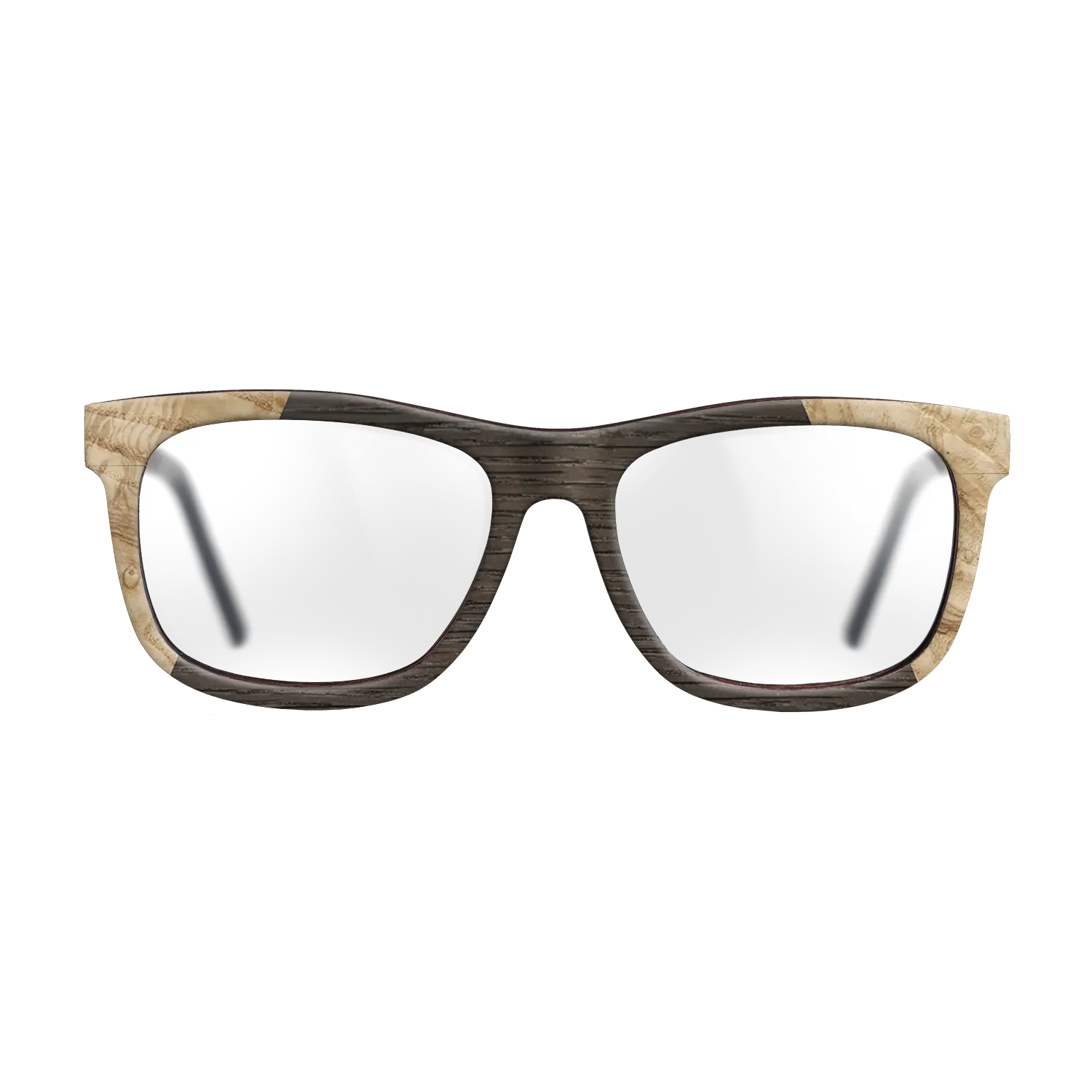 Fumed Oak,Olive Burl: Angle Cut - The Hero - Square - 923 - SIRIS wood optic