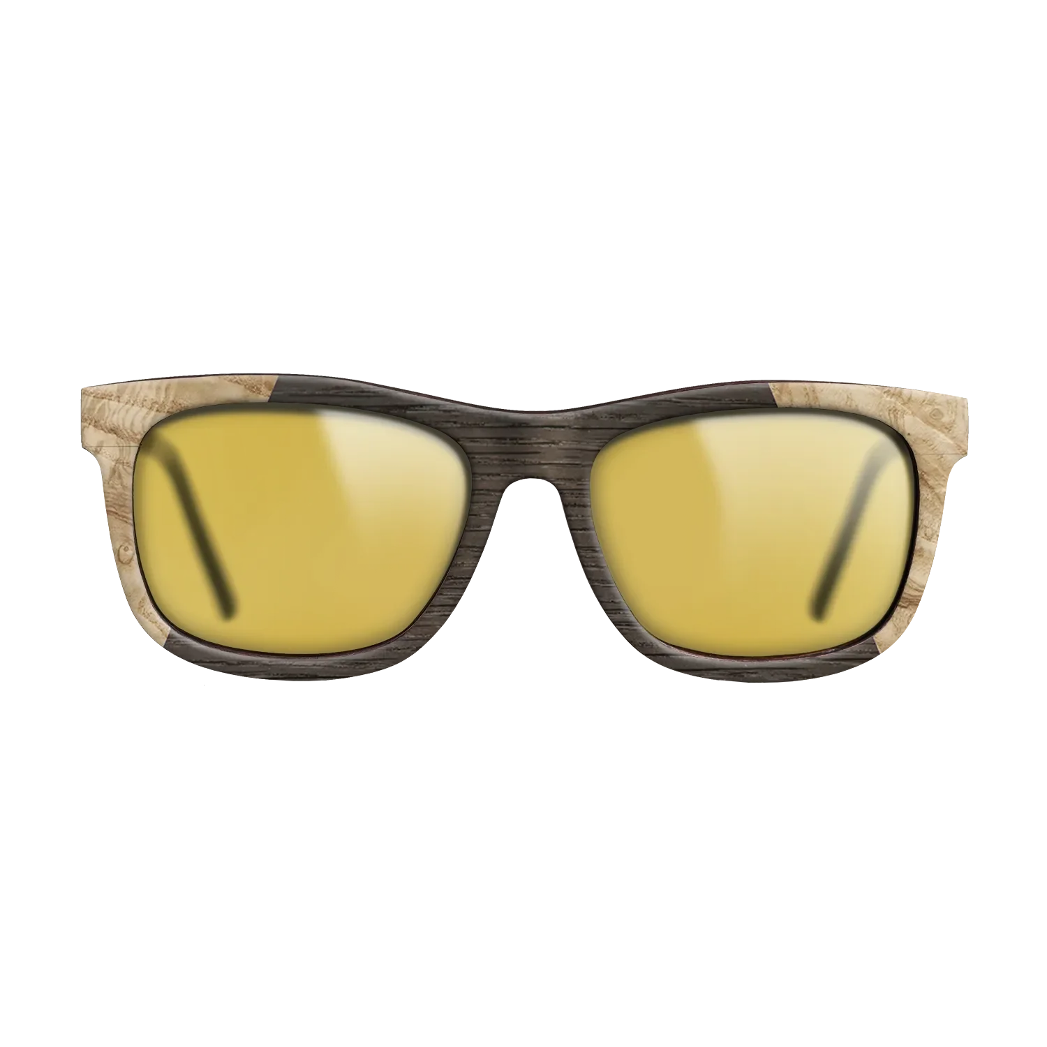 Fumed Oak,Olive Burl: Angle Cut - The Hero - Square - 923 - SIRIS wood optic