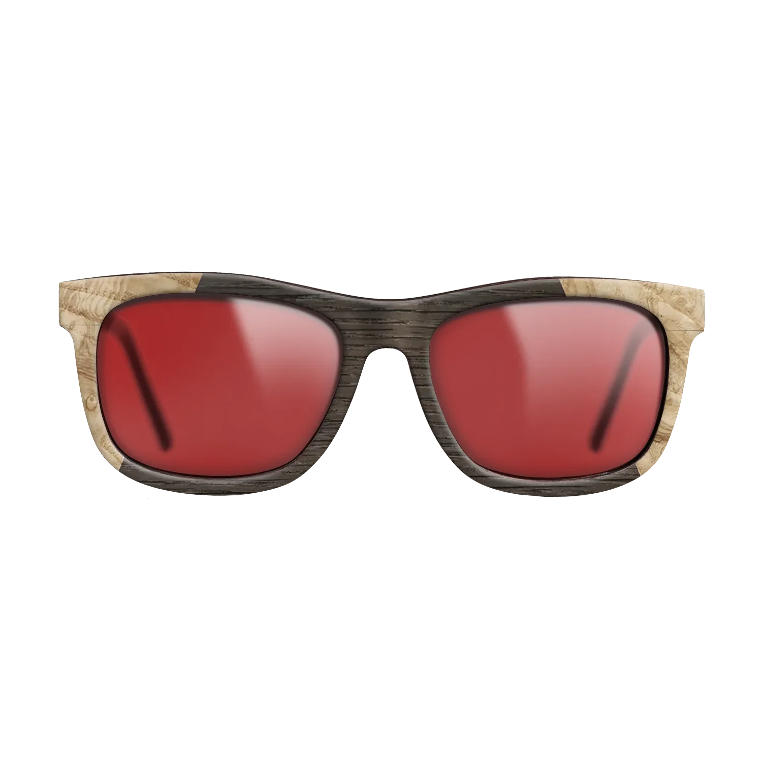 Fumed Oak,Olive Burl: Angle Cut - The Hero - Square - 923 - SIRIS wood optic