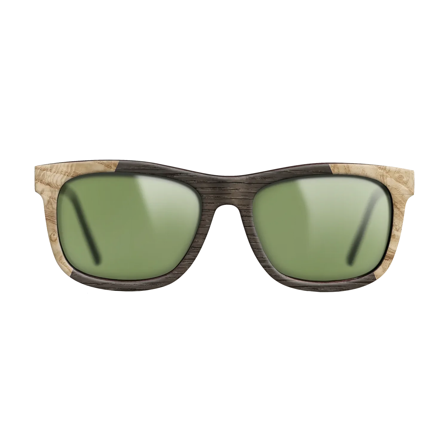 Fumed Oak,Olive Burl: Angle Cut - The Hero - Square - 923 - SIRIS wood optic