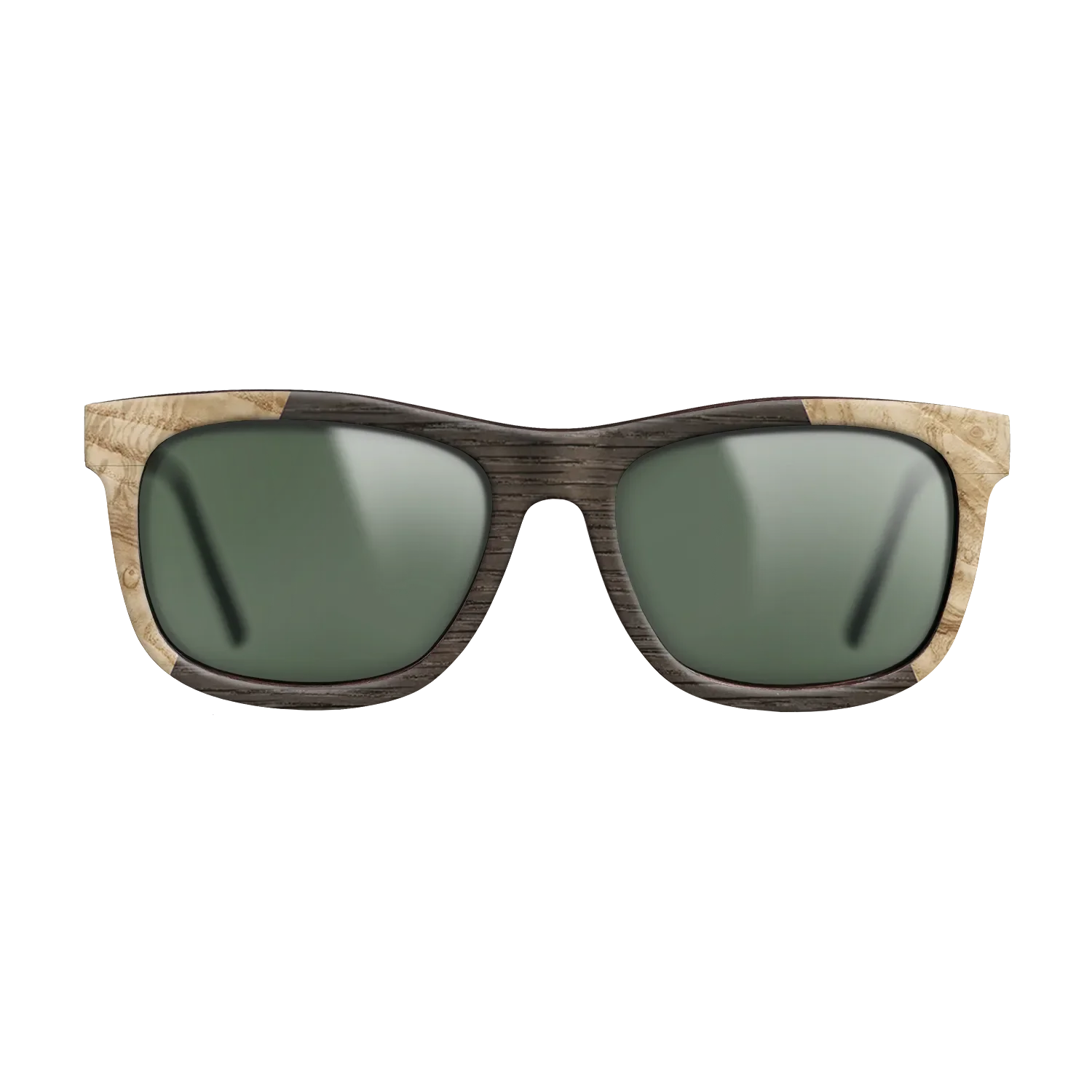 Fumed Oak,Olive Burl: Angle Cut - The Hero - Square - 923 - SIRIS wood optic