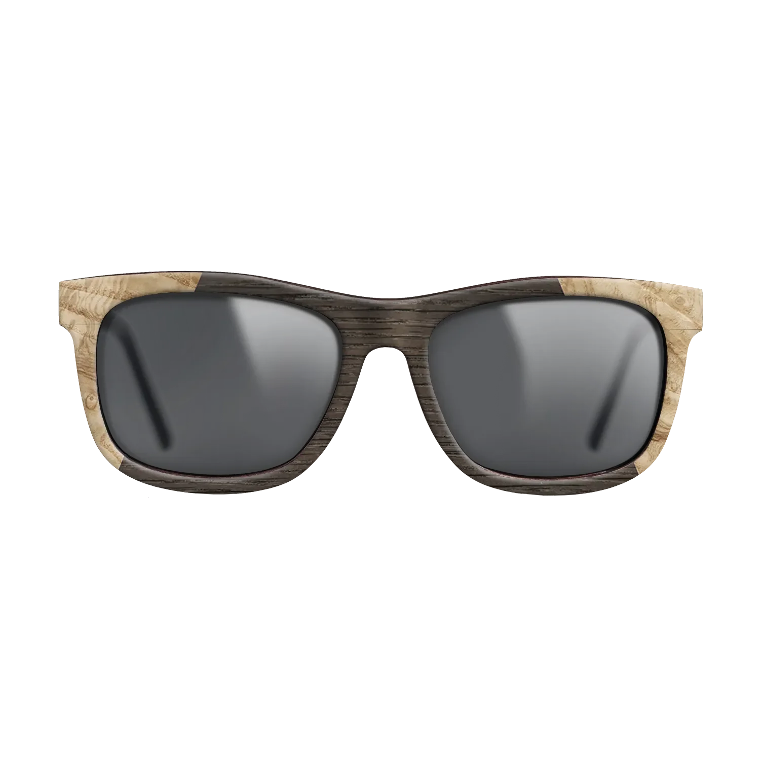 Fumed Oak,Olive Burl: Angle Cut - The Hero - Square - 923 - SIRIS wood optic