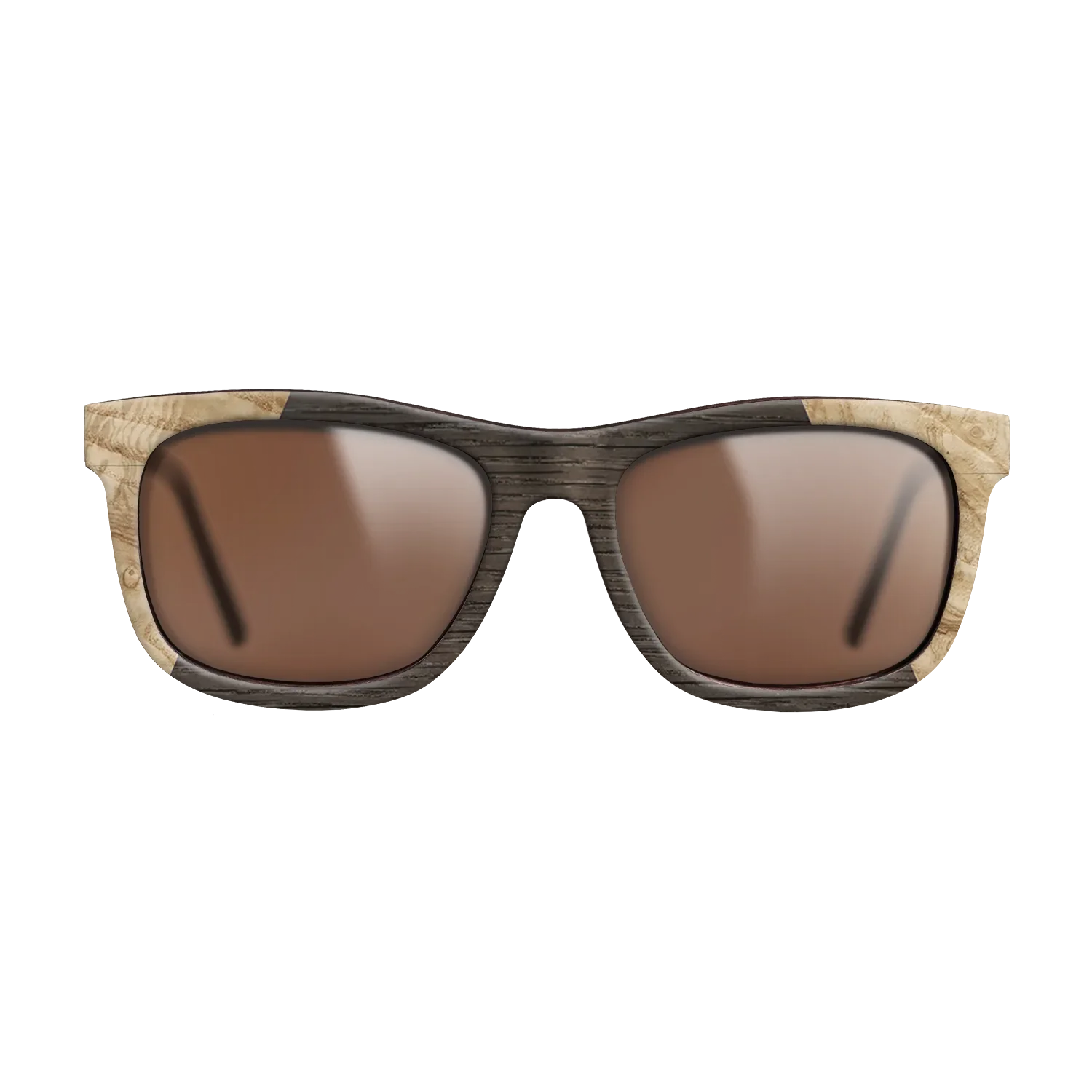 Fumed Oak,Olive Burl: Angle Cut - The Hero - Square - 923 - SIRIS wood optic