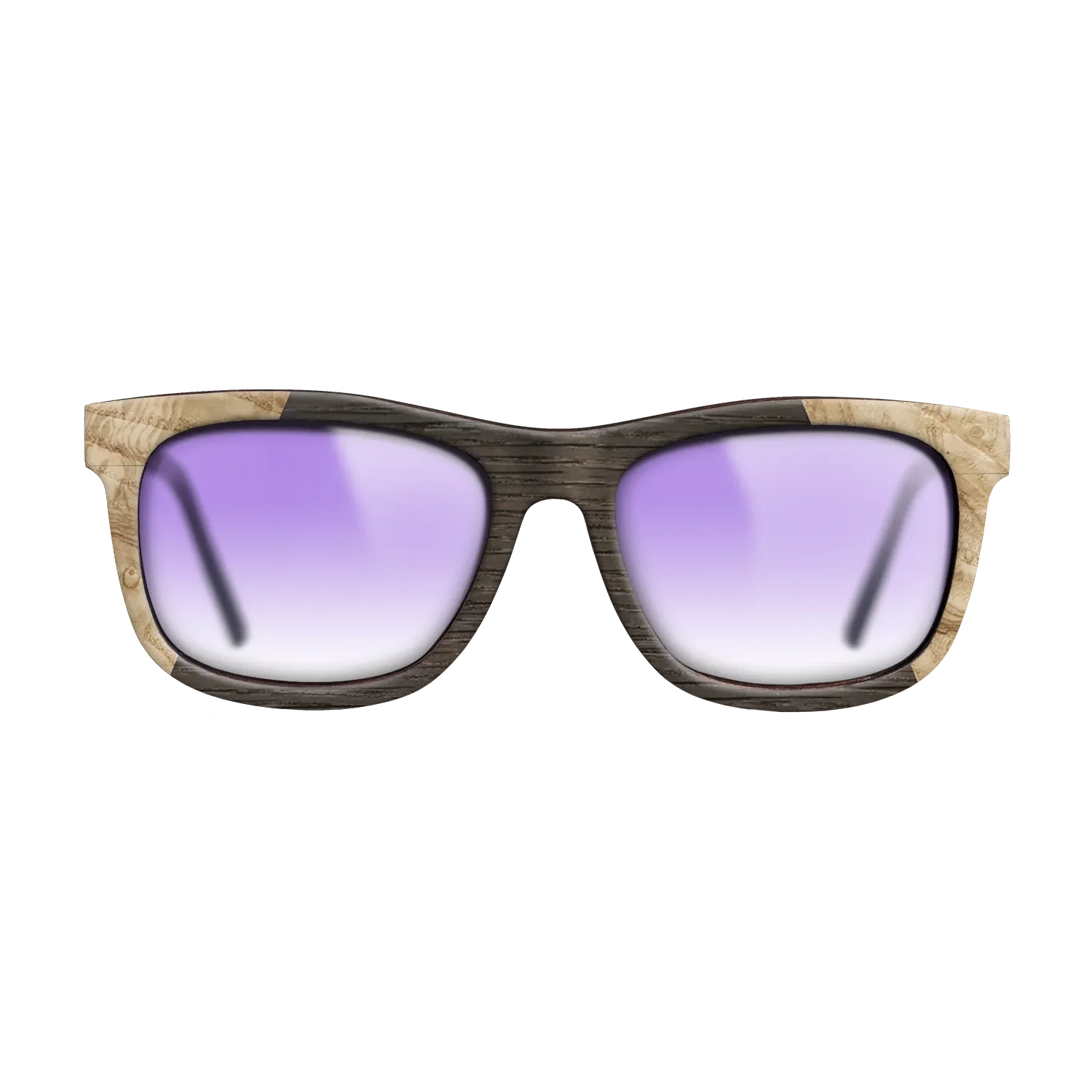 Fumed Oak,Olive Burl: Angle Cut - The Hero - Square - 923 - SIRIS wood optic