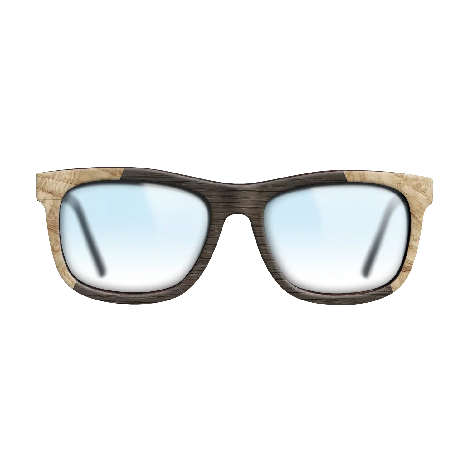 Fumed Oak,Olive Burl: Angle Cut - The Hero - Square - 923 - SIRIS wood optic