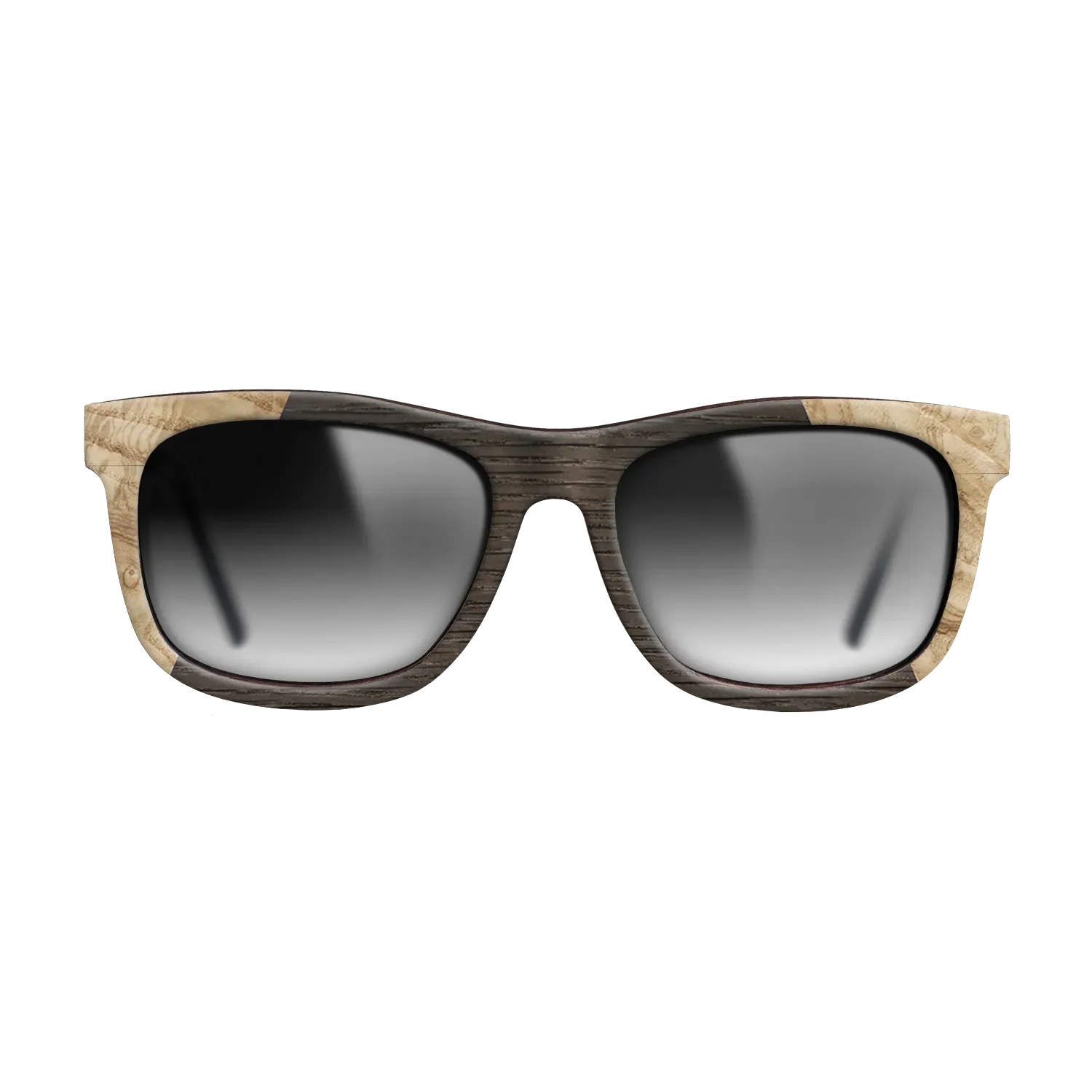 Fumed Oak,Olive Burl: Angle Cut - The Hero - Square - 923 - SIRIS wood optic