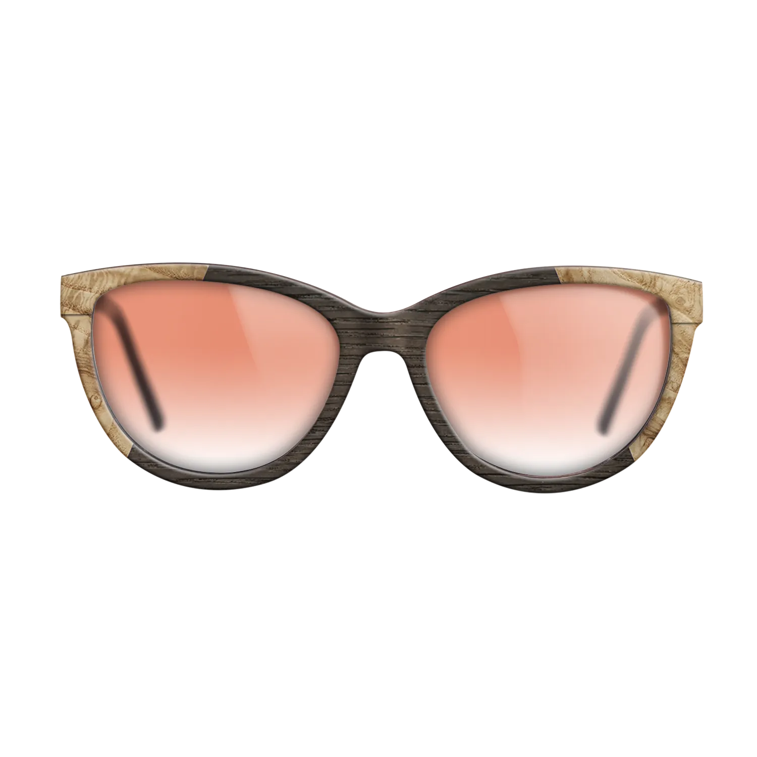 Fumed Oak,Olive Burl: Angle Cut - The Maiden - Cat - 923 - SIRIS wood optic