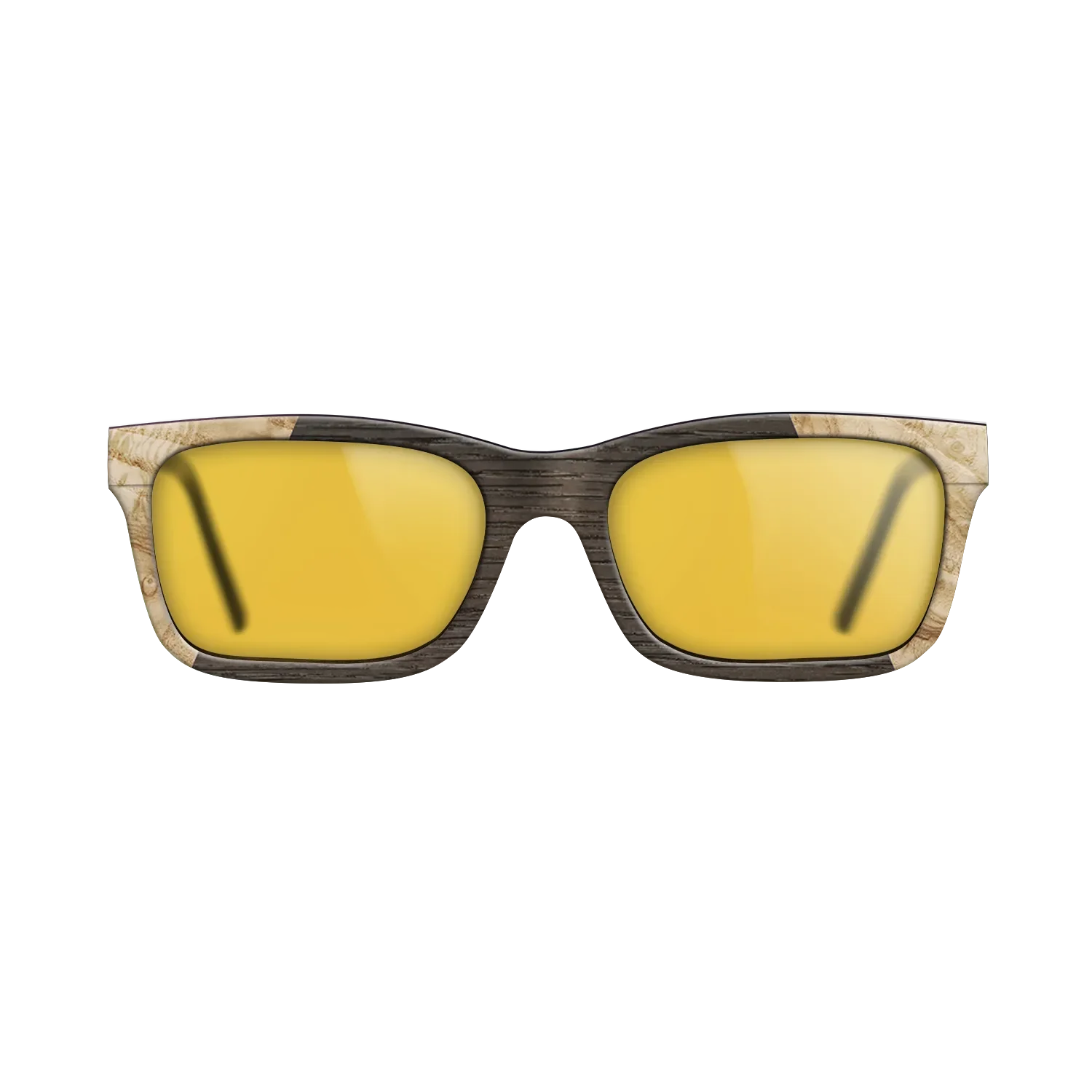 Fumed Oak,Olive Burl: Angle Cut - The Sage - Rectangle - 923 - SIRIS wood optic