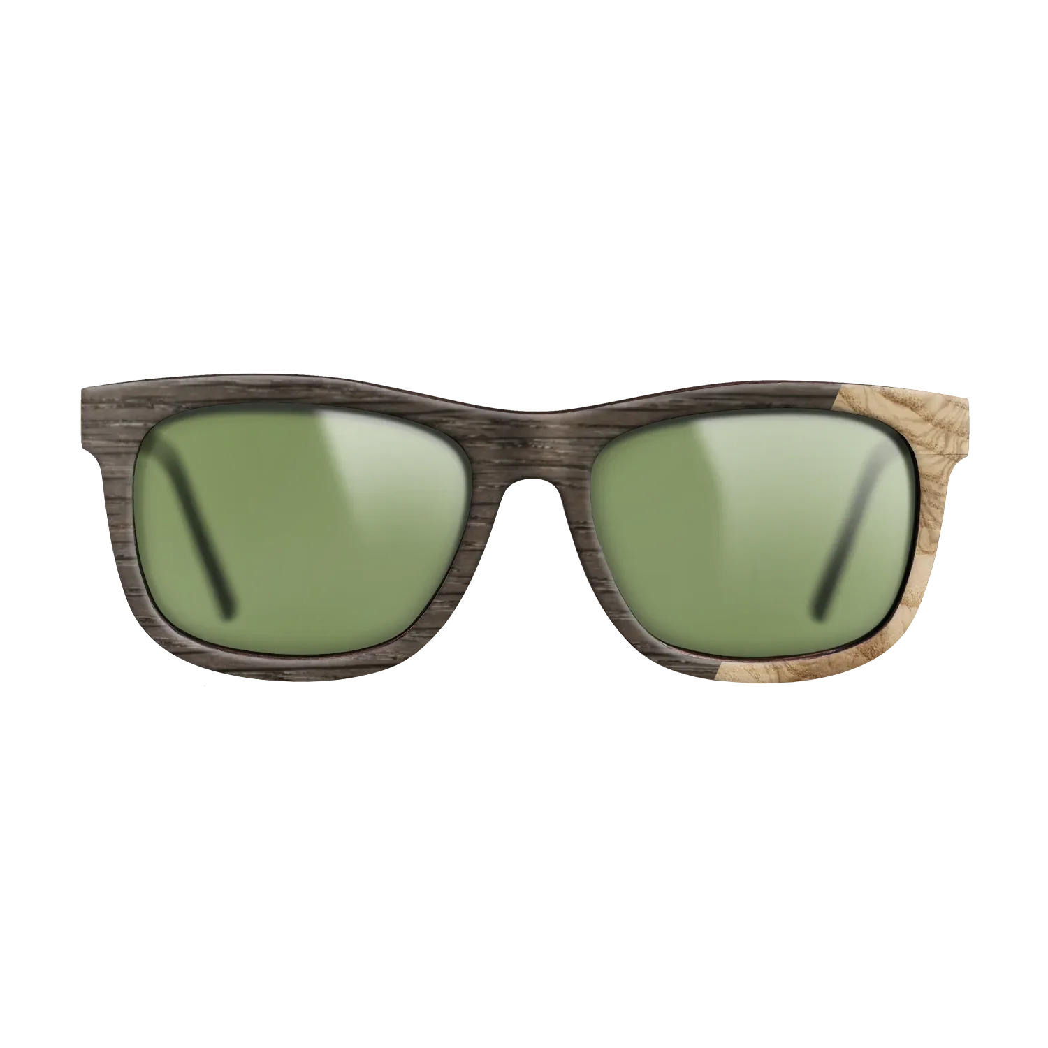 Fumed Oak,Olive Burl: Dicut - The Hero - Square - SIRIS wood optic