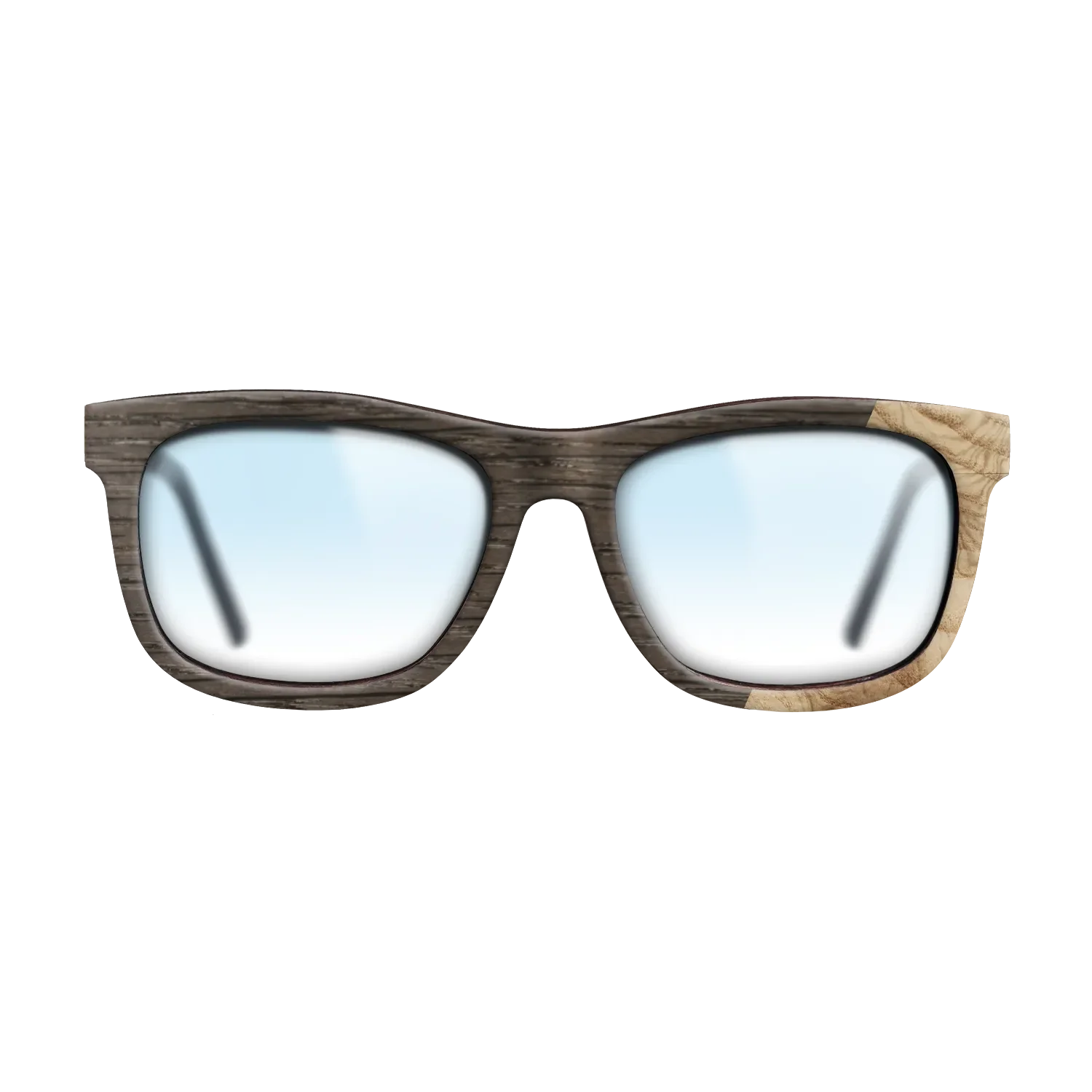 Fumed Oak,Olive Burl: Dicut - The Hero - Square - SIRIS wood optic