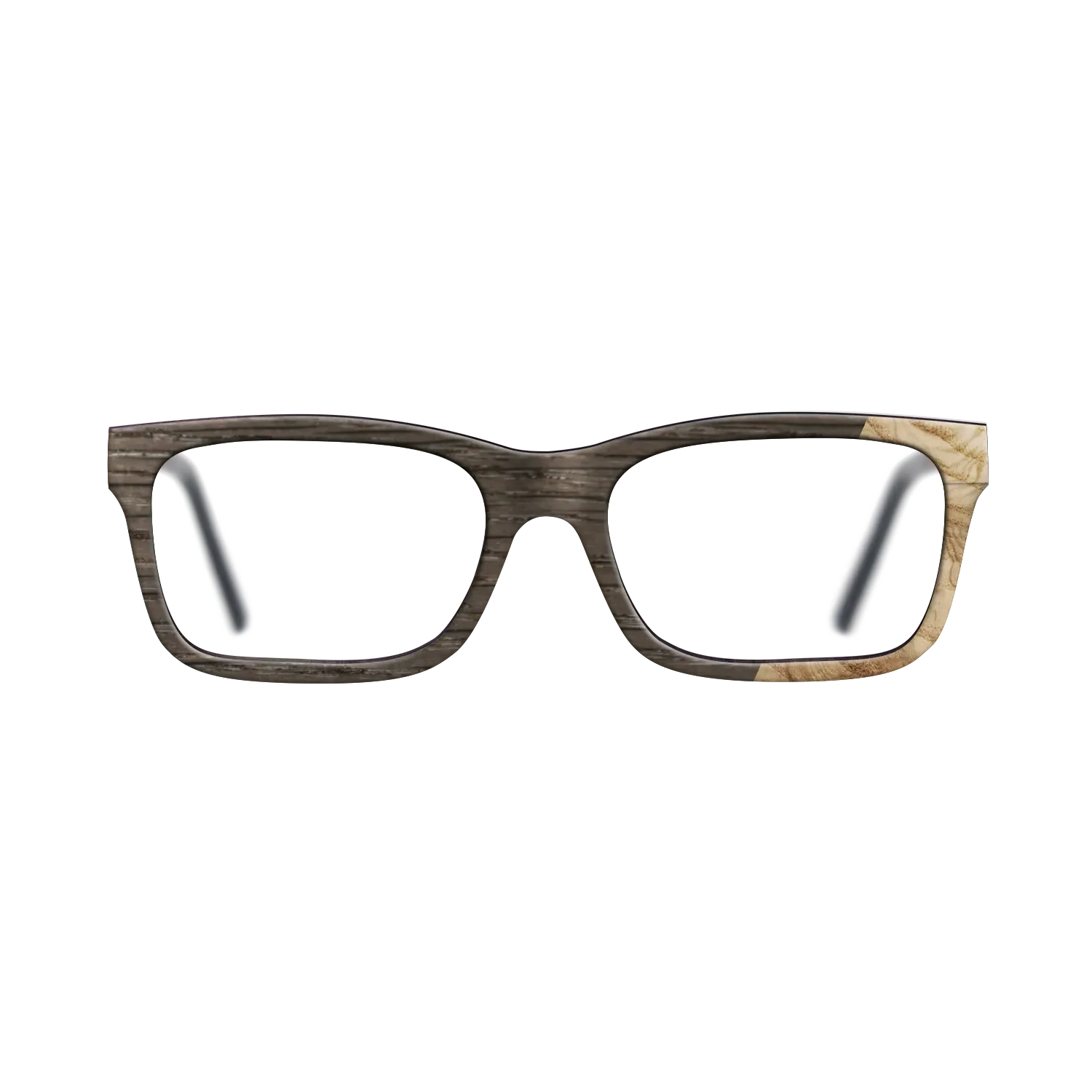Fumed Oak,Olive Burl: Dicut - The Sage - Rectangle - SIRIS wood optic