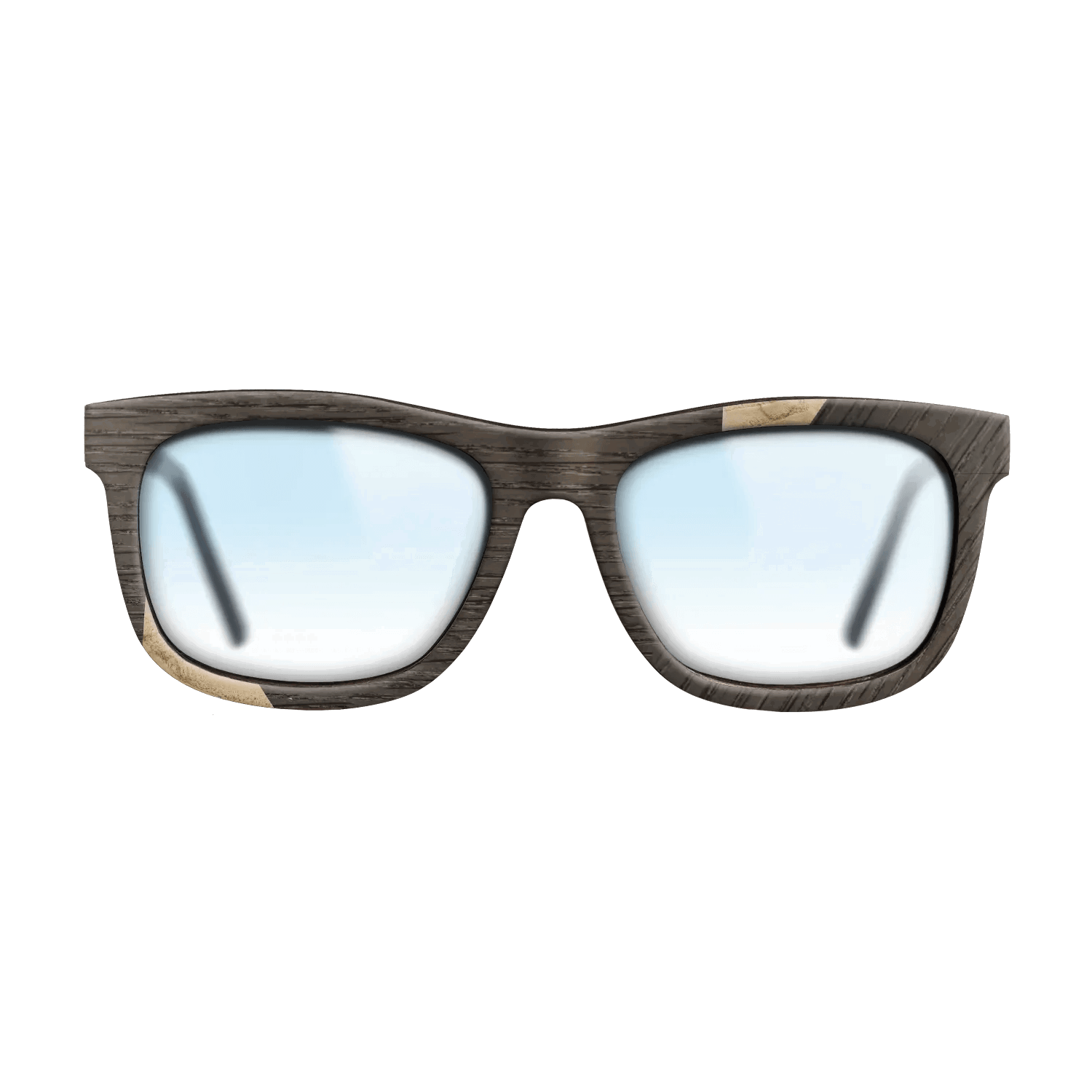 Fumed Oak,Olive Burl: Geometric - The Hero - Square - SIRIS wood optic