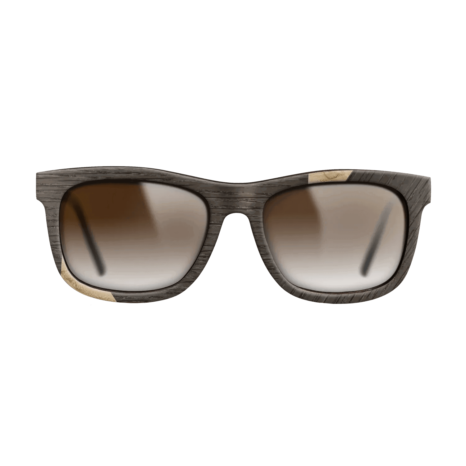 Fumed Oak,Olive Burl: Geometric - The Hero - Square - SIRIS wood optic