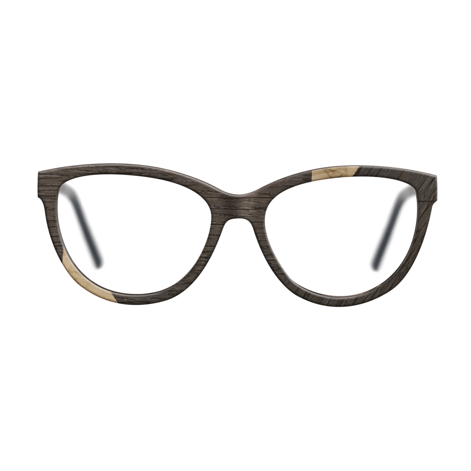 Fumed Oak,Olive Burl: Geometric - The Maiden - Cat - SIRIS wood optic