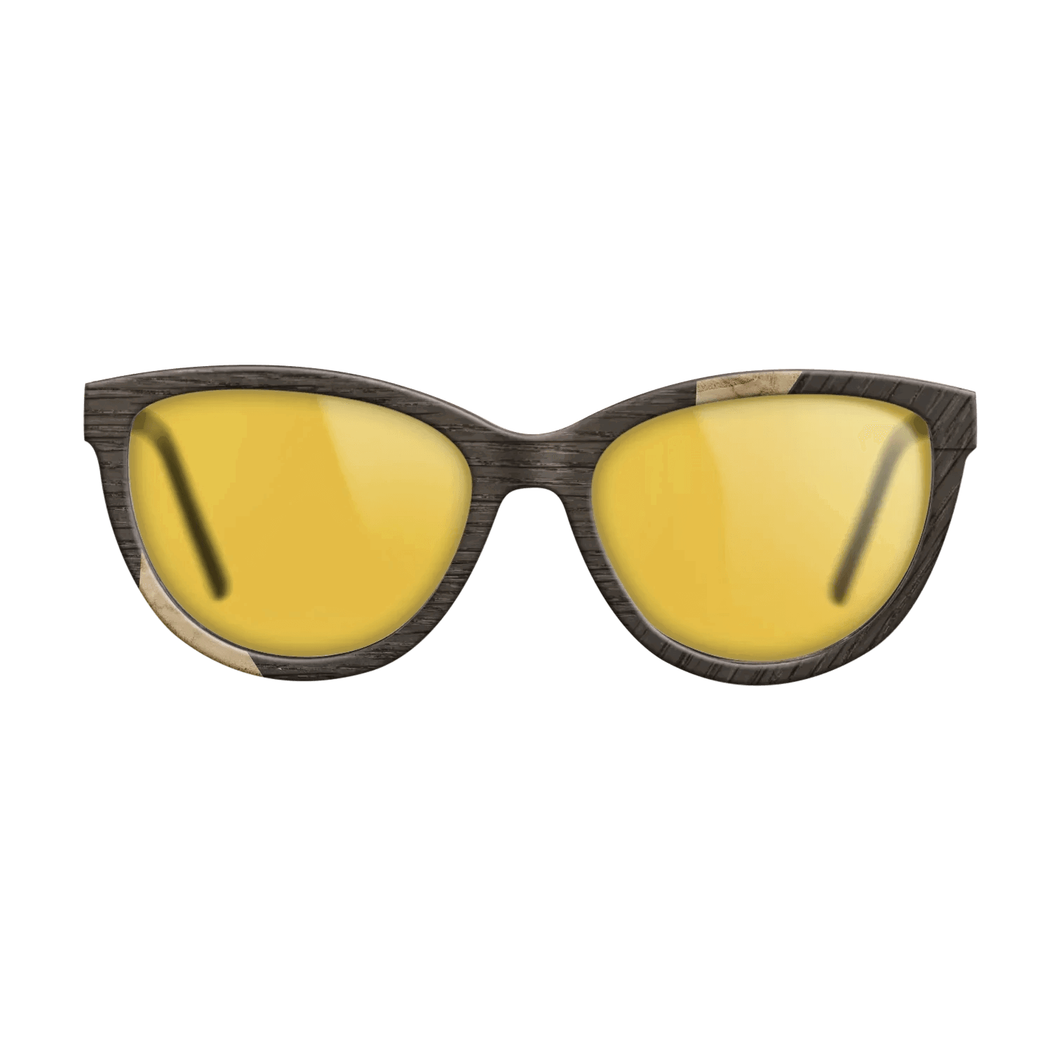 Fumed Oak,Olive Burl: Geometric - The Maiden - Cat - SIRIS wood optic