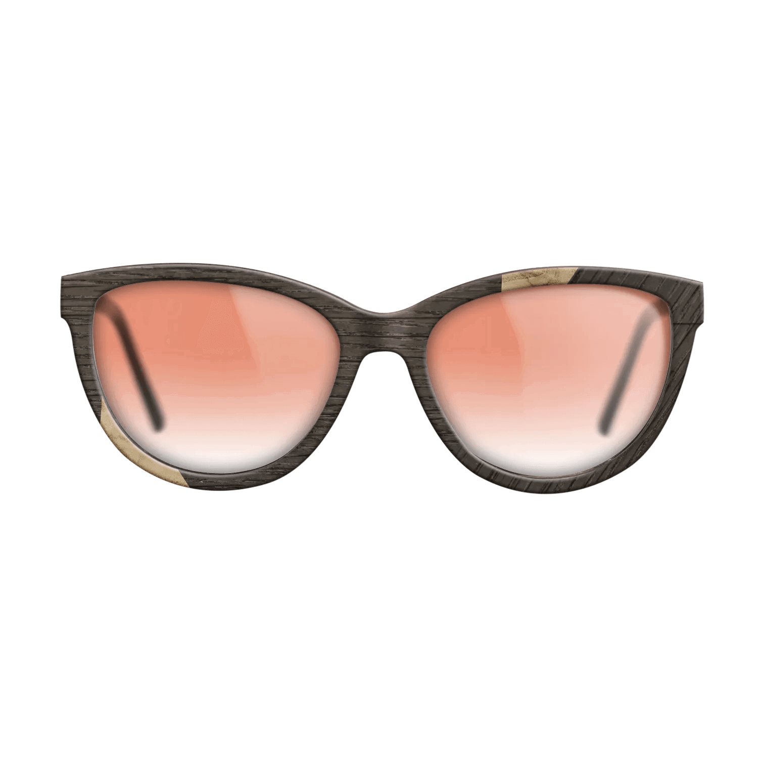 Fumed Oak,Olive Burl: Geometric - The Maiden - Cat - SIRIS wood optic