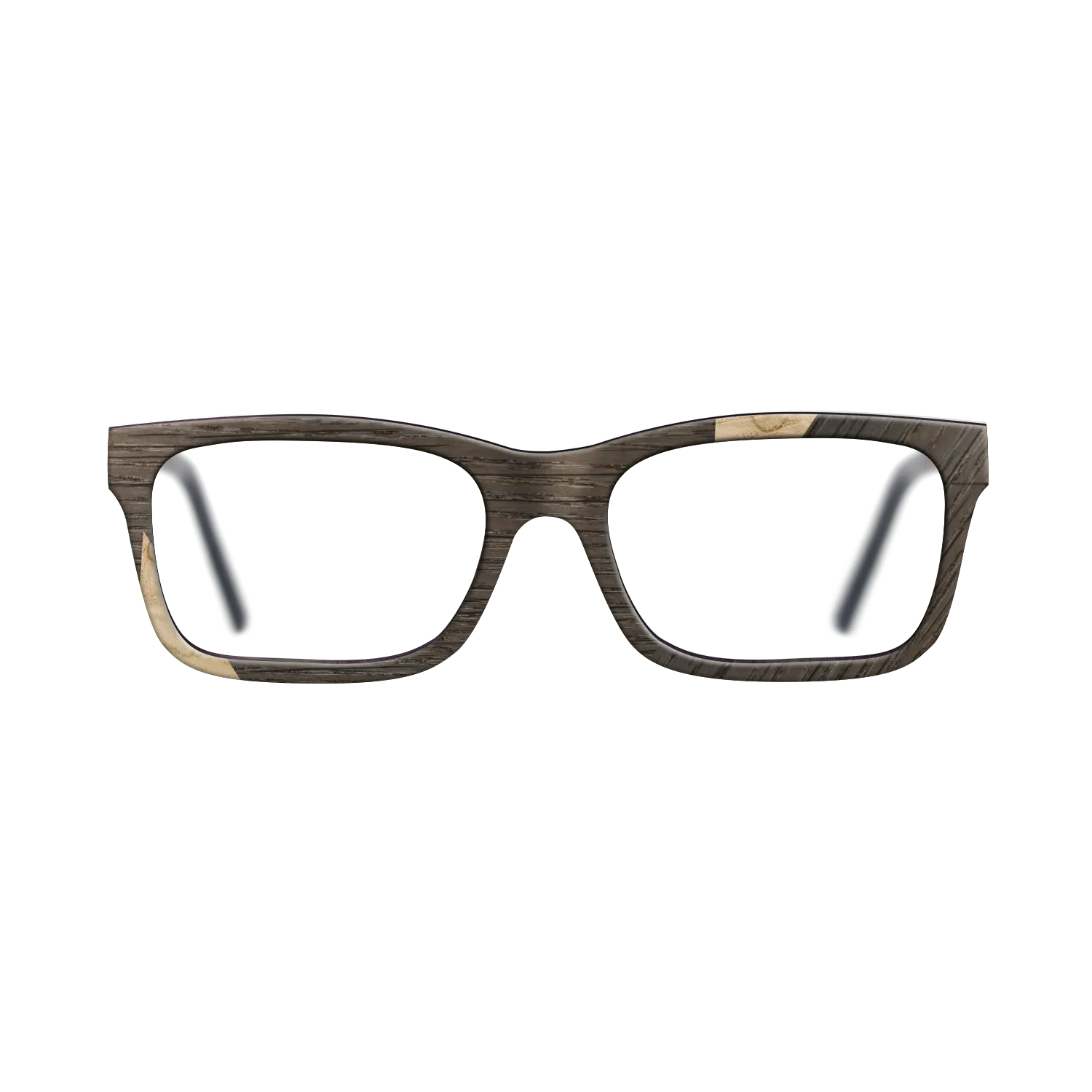 Fumed Oak,Olive Burl: Geometric - The Sage - Rectangle - SIRIS wood optic