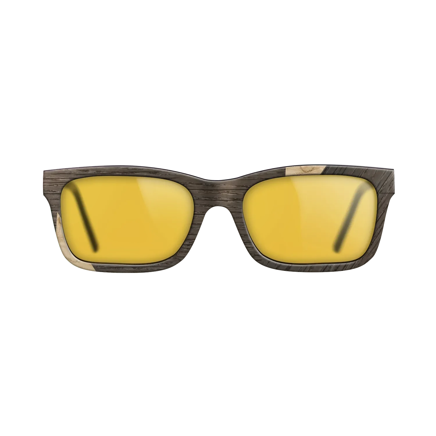 Fumed Oak,Olive Burl: Geometric - The Sage - Rectangle - SIRIS wood optic