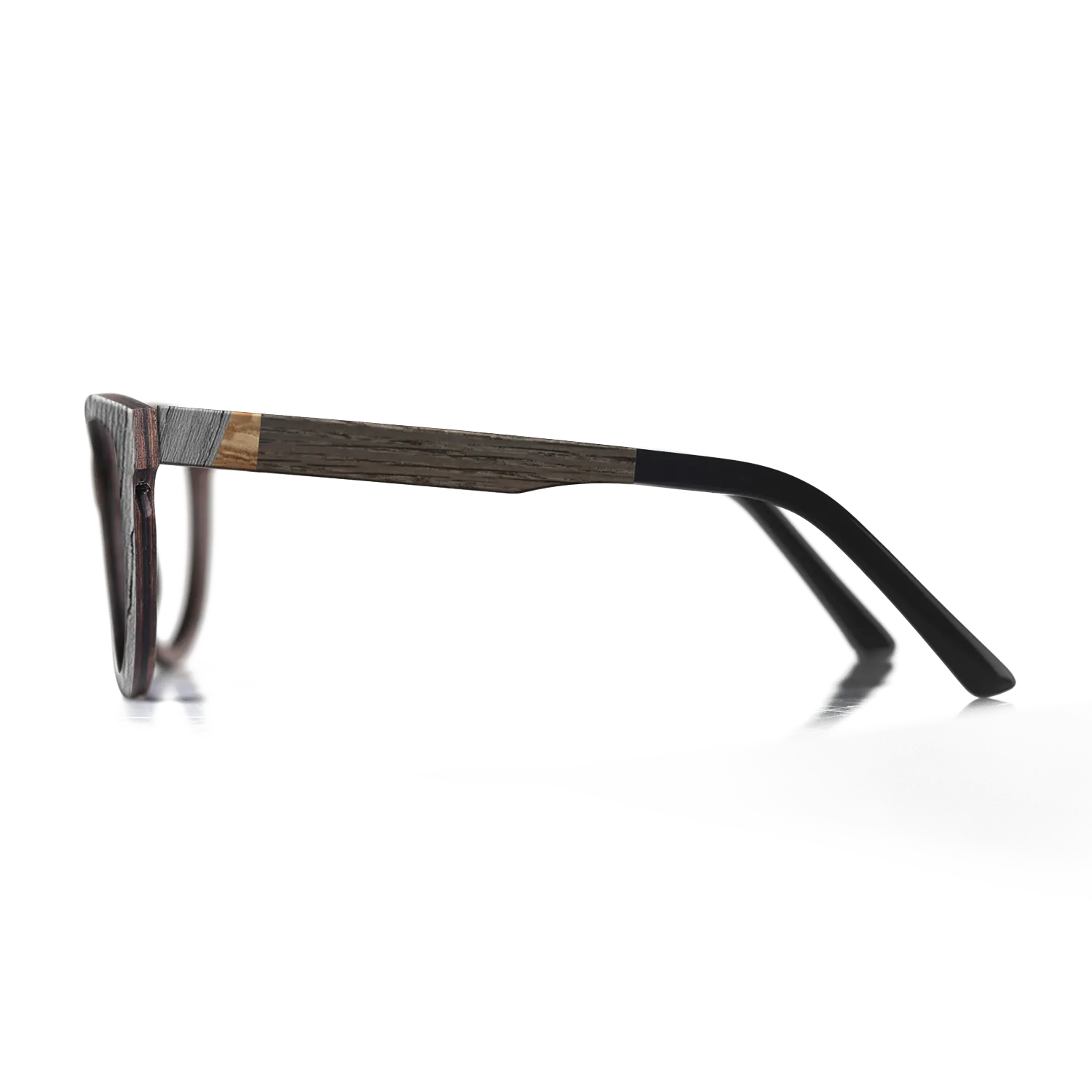 Fumed Oak,Olive Burl,Poplar Dyed: Grey: Bauhaus - The Hero - Square - 1212 - SIRIS wood optic