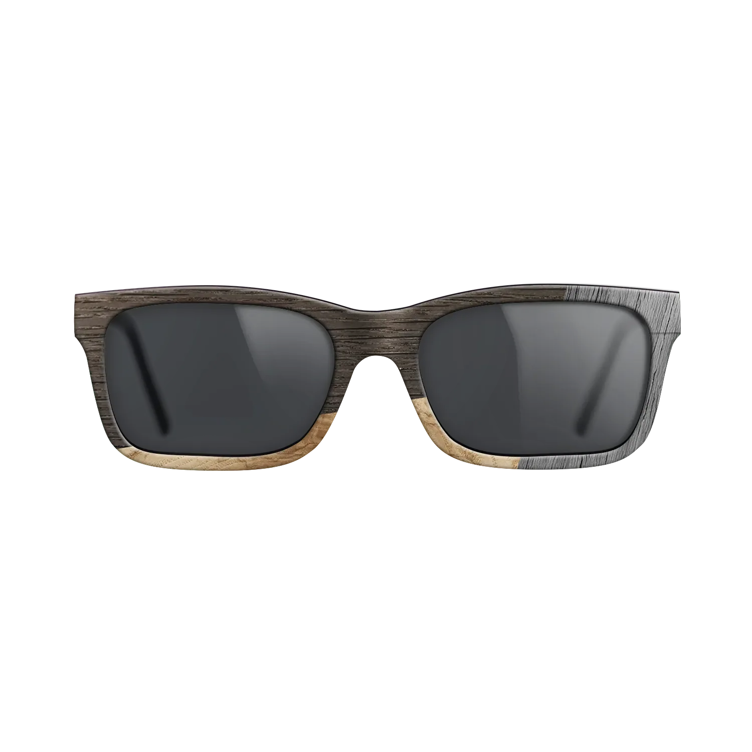 Fumed Oak,Olive Burl,Poplar Dyed: Grey: Bauhaus - The Sage - Rectangle - 1212 - SIRIS wood optic