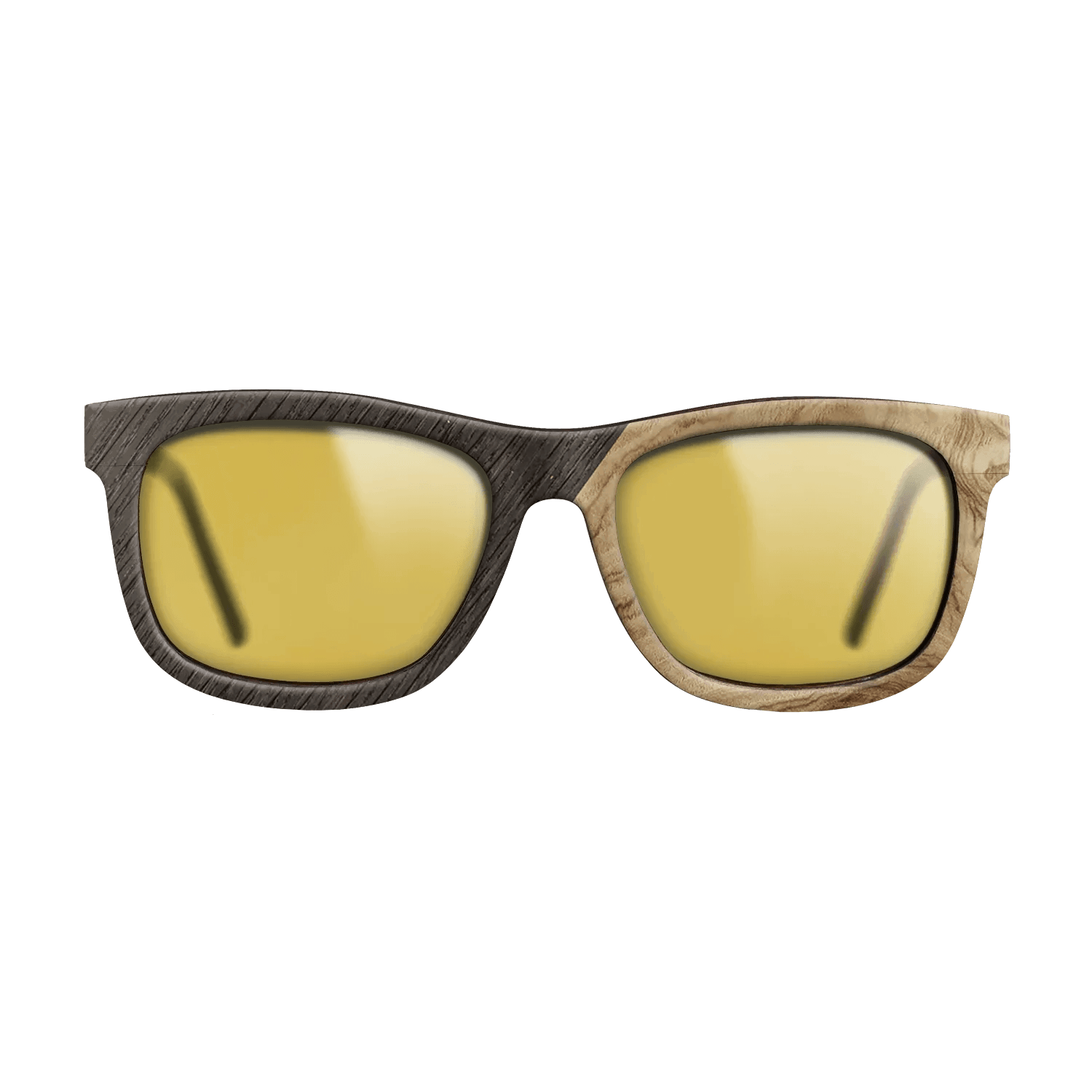 Fumed Oak,Olive Burl,Poplar Dyed: Red: Angle Cut - The Hero - Square - SIRIS wood optic