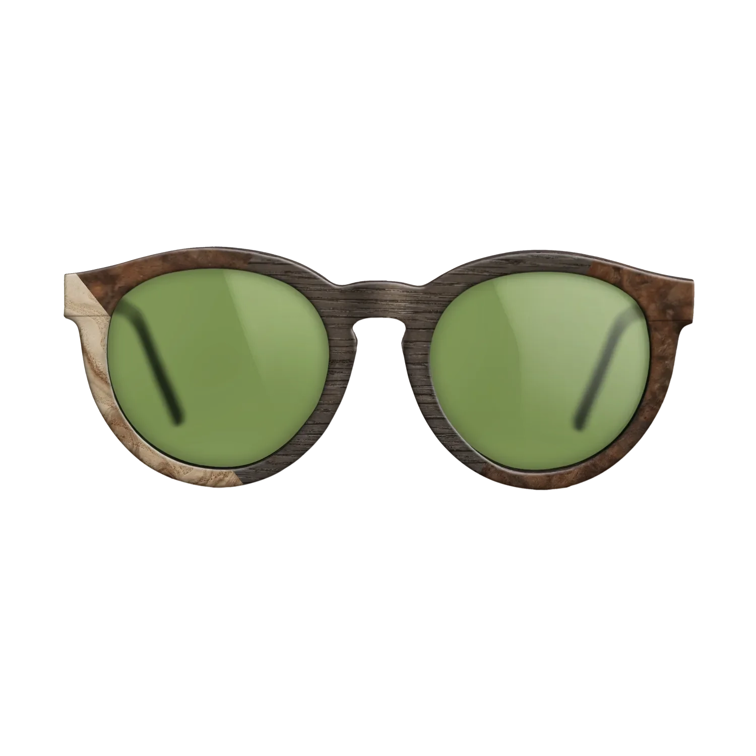 Fumed Oak,Olive Burl,Walnut Burl: Weave - The Rebel - Round - 1754 - SIRIS wood optic