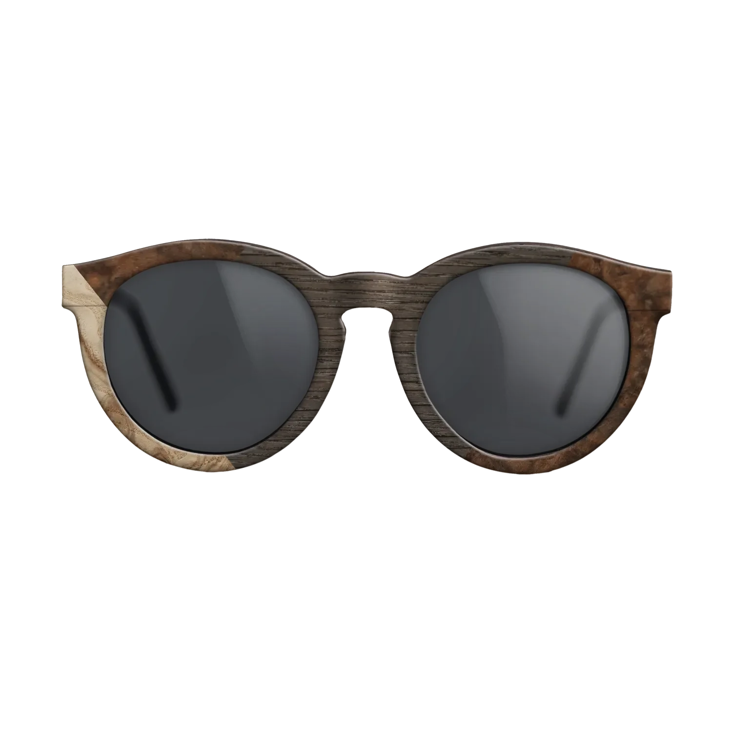Fumed Oak,Olive Burl,Walnut Burl: Weave - The Rebel - Round - 1754 - SIRIS wood optic