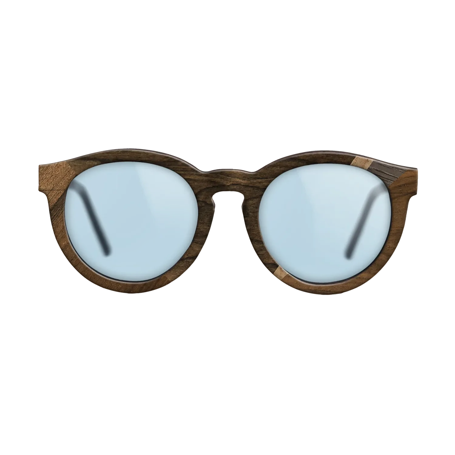 Fumed Oak,Olive Burl,Ziricote Dark Quartered,Walnut Claro Dark: Geometric - The Rebel - Round - 2028 - SIRIS wood optic