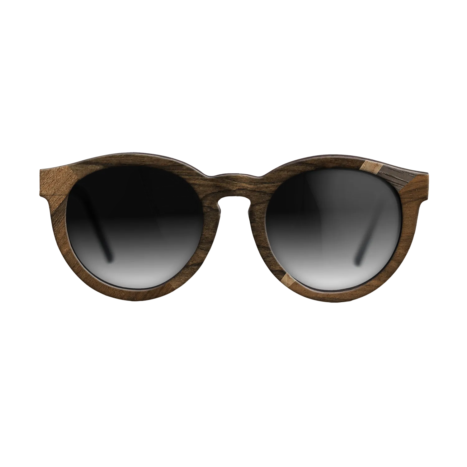 Fumed Oak,Olive Burl,Ziricote Dark Quartered,Walnut Claro Dark: Geometric - The Rebel - Round - 2028 - SIRIS wood optic