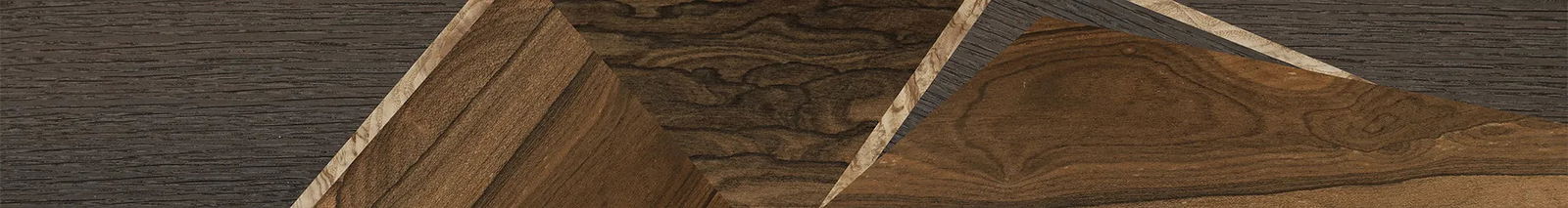 Fumed Oak,Olive Burl,Ziricote Dark Quartered,Walnut Claro Dark: Geometric - The Sage - Rectangle - 2028 - SIRIS wood optic