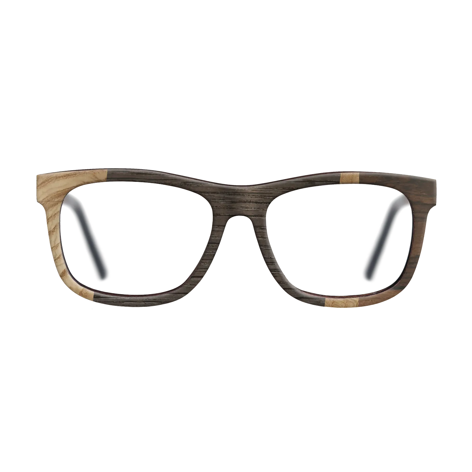 Fumed Oak,Olive Burl,Ziricote Dark Quartered: Wedge - The Hero - Square - 1116 - SIRIS wood optic