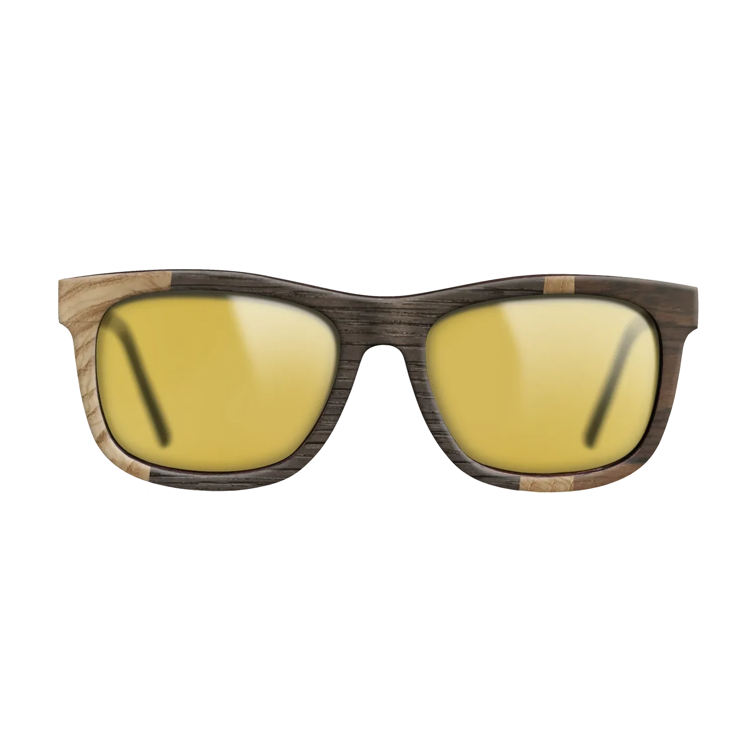 Fumed Oak,Olive Burl,Ziricote Dark Quartered: Wedge - The Hero - Square - 1116 - SIRIS wood optic