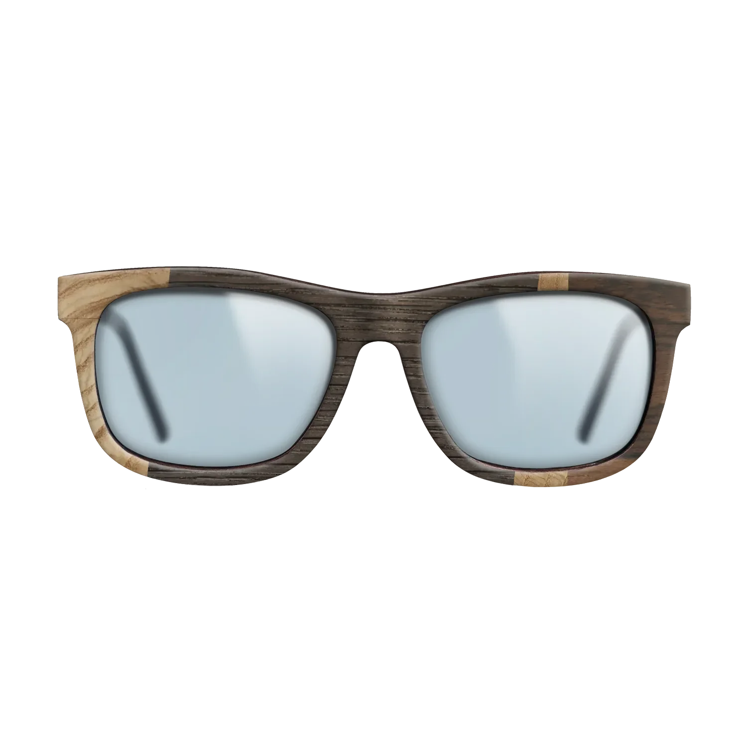 Fumed Oak,Olive Burl,Ziricote Dark Quartered: Wedge - The Hero - Square - 1116 - SIRIS wood optic