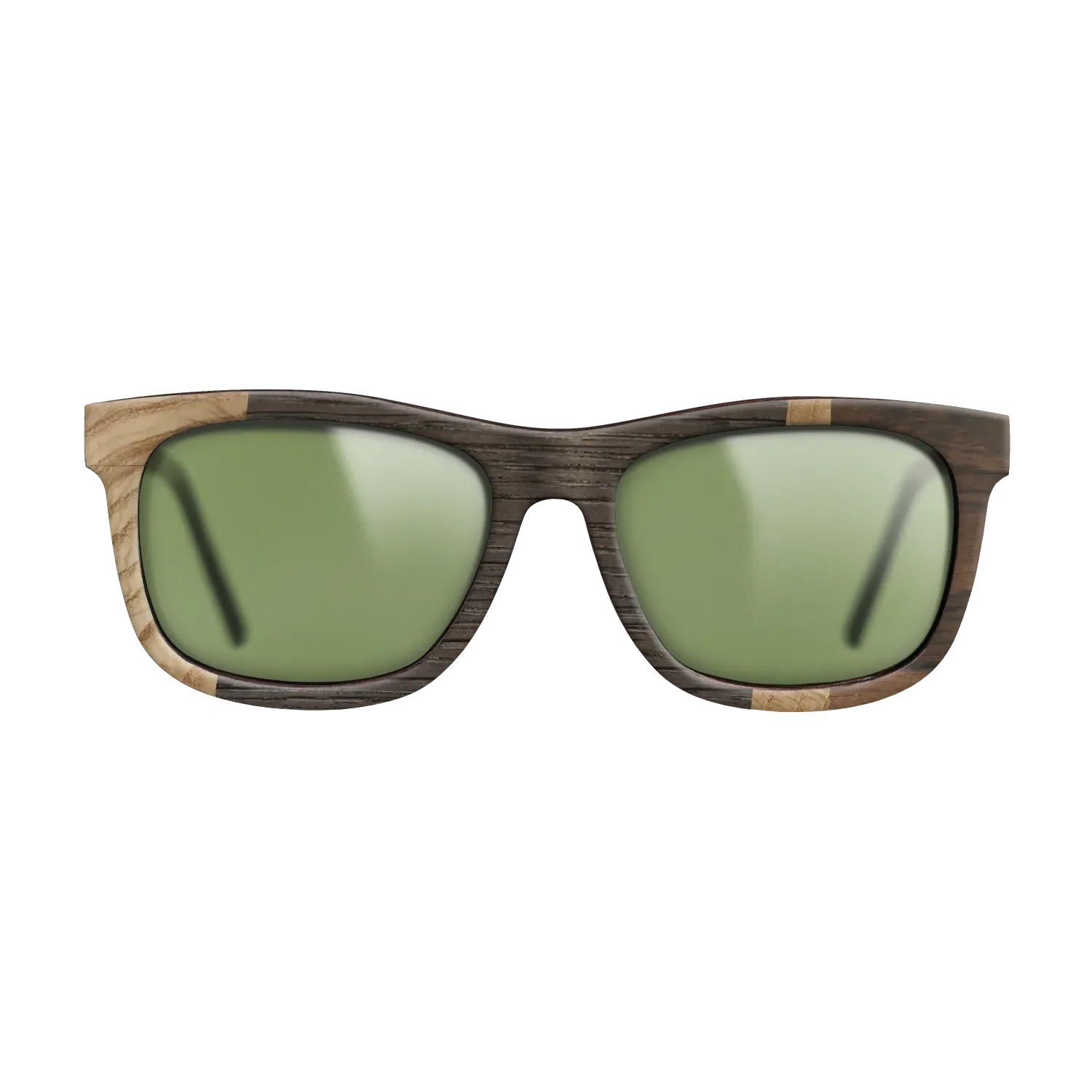 Fumed Oak,Olive Burl,Ziricote Dark Quartered: Wedge - The Hero - Square - 1116 - SIRIS wood optic