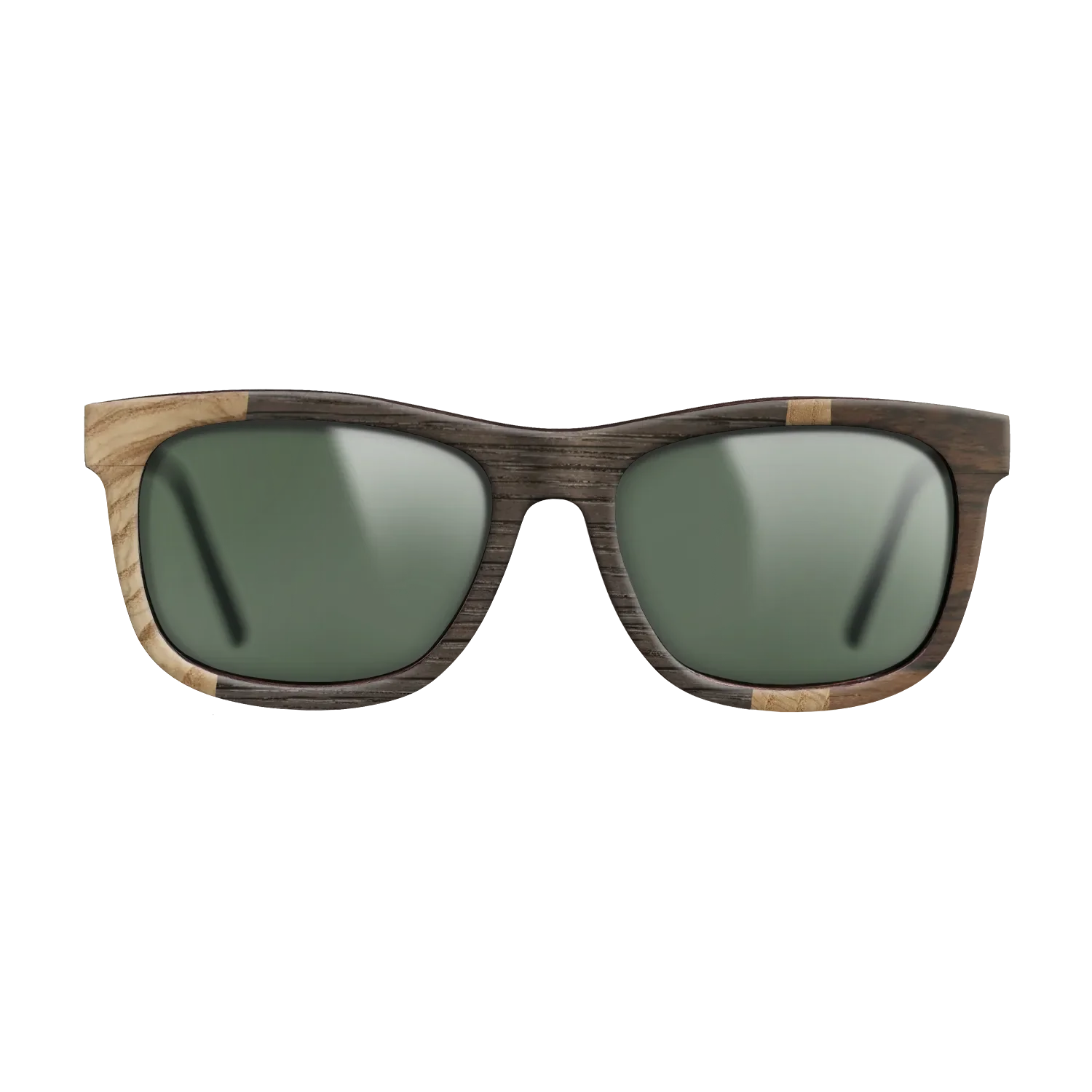 Fumed Oak,Olive Burl,Ziricote Dark Quartered: Wedge - The Hero - Square - 1116 - SIRIS wood optic