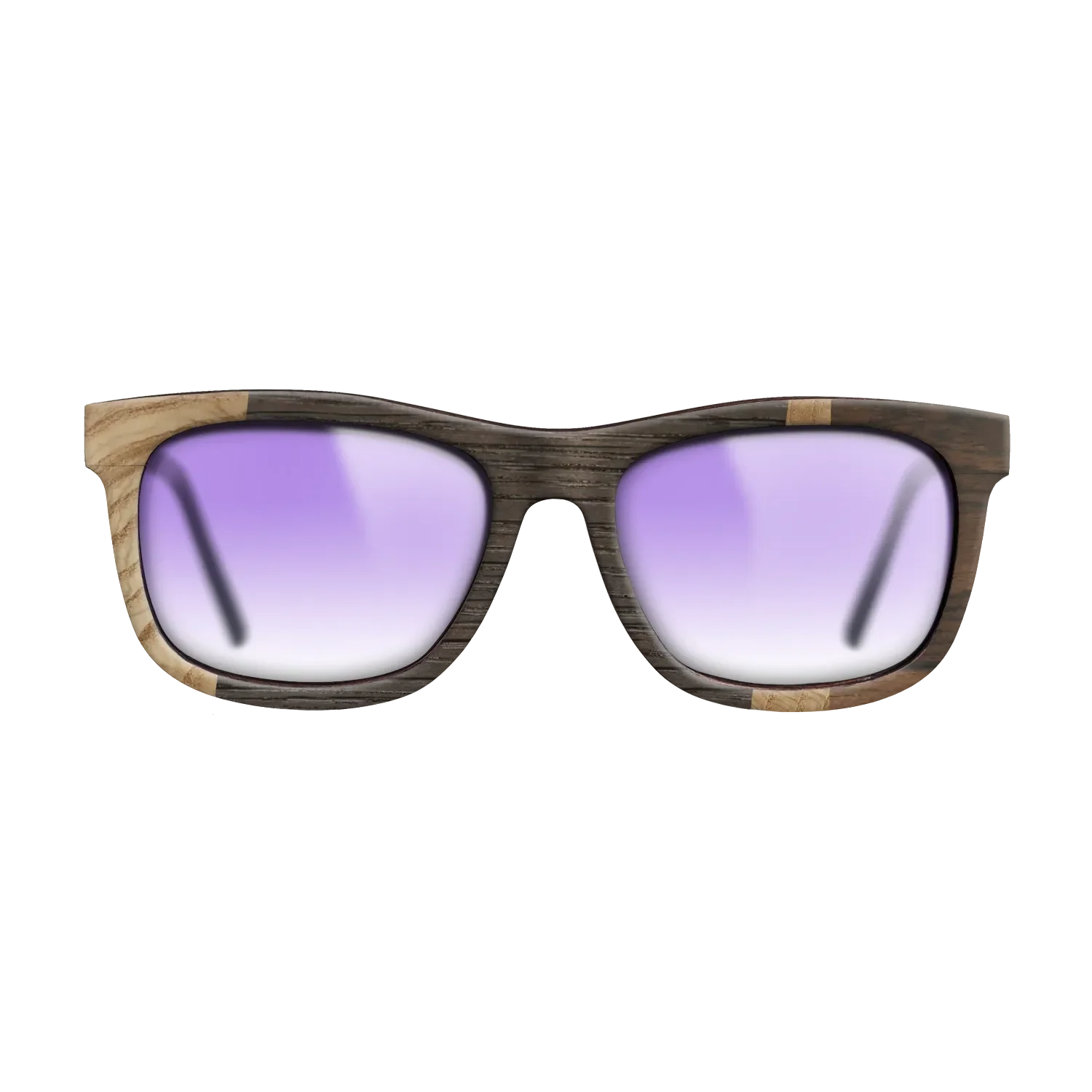 Fumed Oak,Olive Burl,Ziricote Dark Quartered: Wedge - The Hero - Square - 1116 - SIRIS wood optic