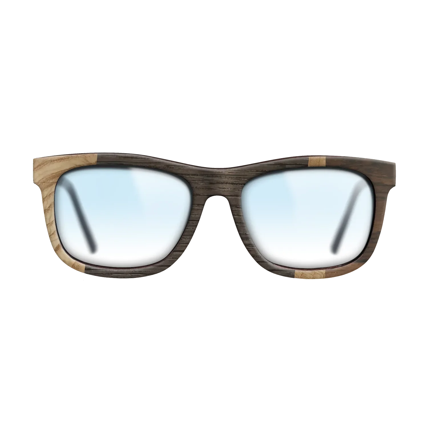 Fumed Oak,Olive Burl,Ziricote Dark Quartered: Wedge - The Hero - Square - 1116 - SIRIS wood optic