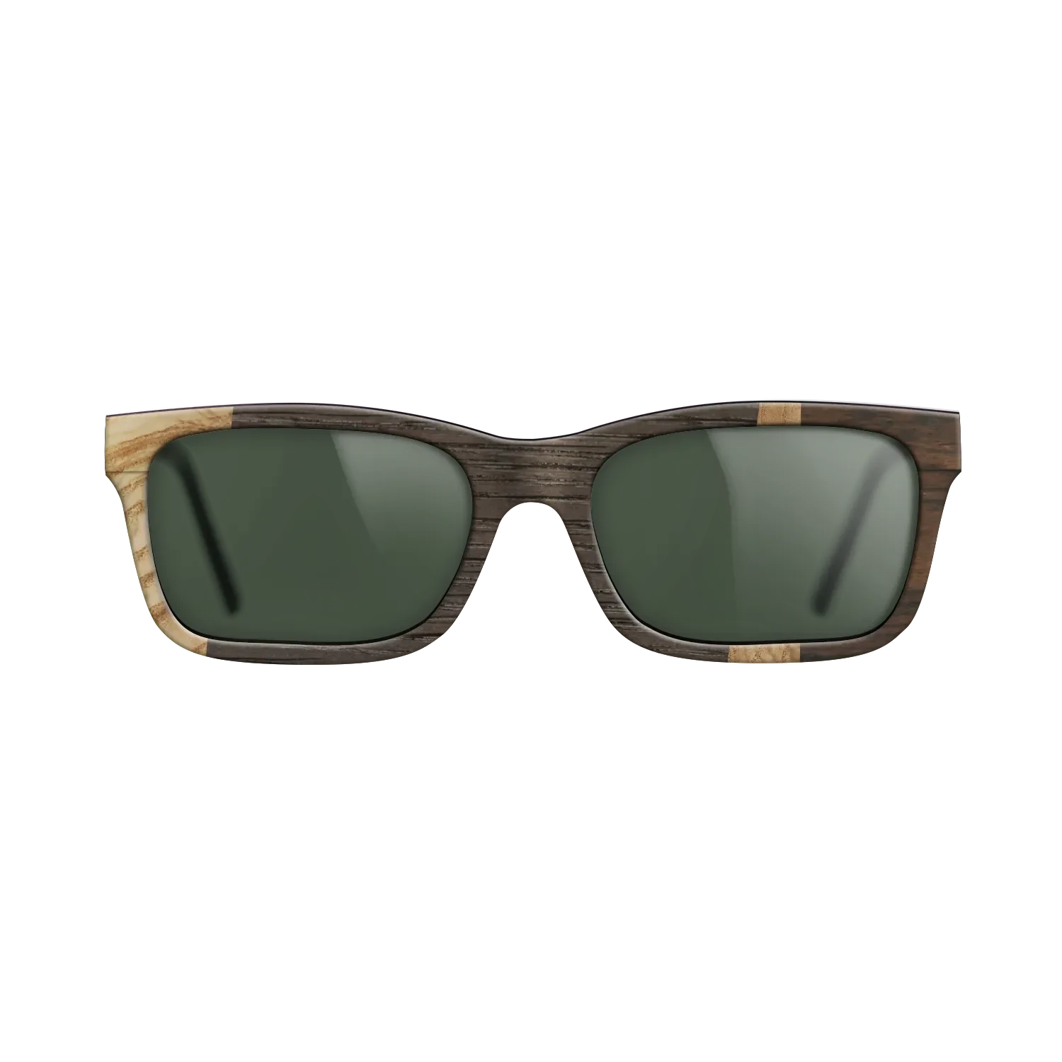 Fumed Oak,Olive Burl,Ziricote Dark Quartered: Wedge - The Sage - Rectangle - 1116 - SIRIS wood optic